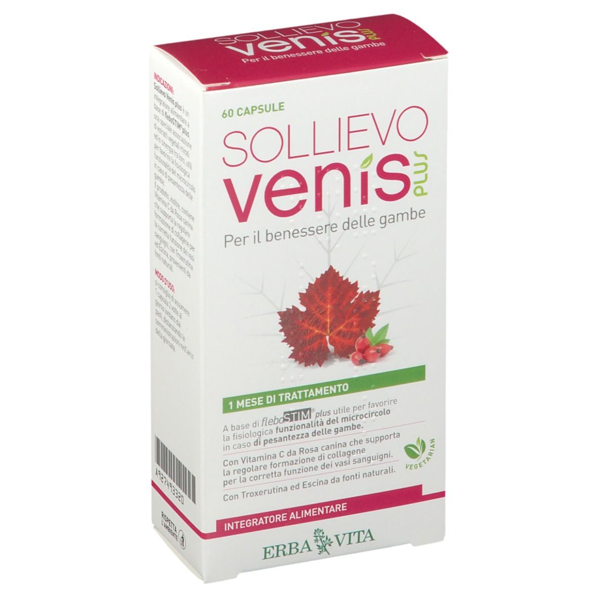 ERBA VITA Sollievo Venis Plus