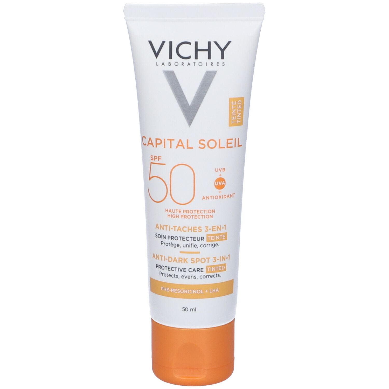 Vichy Ideal Soleil Trattamento Antimacchie Colorato 3 in 1 SPF 50+