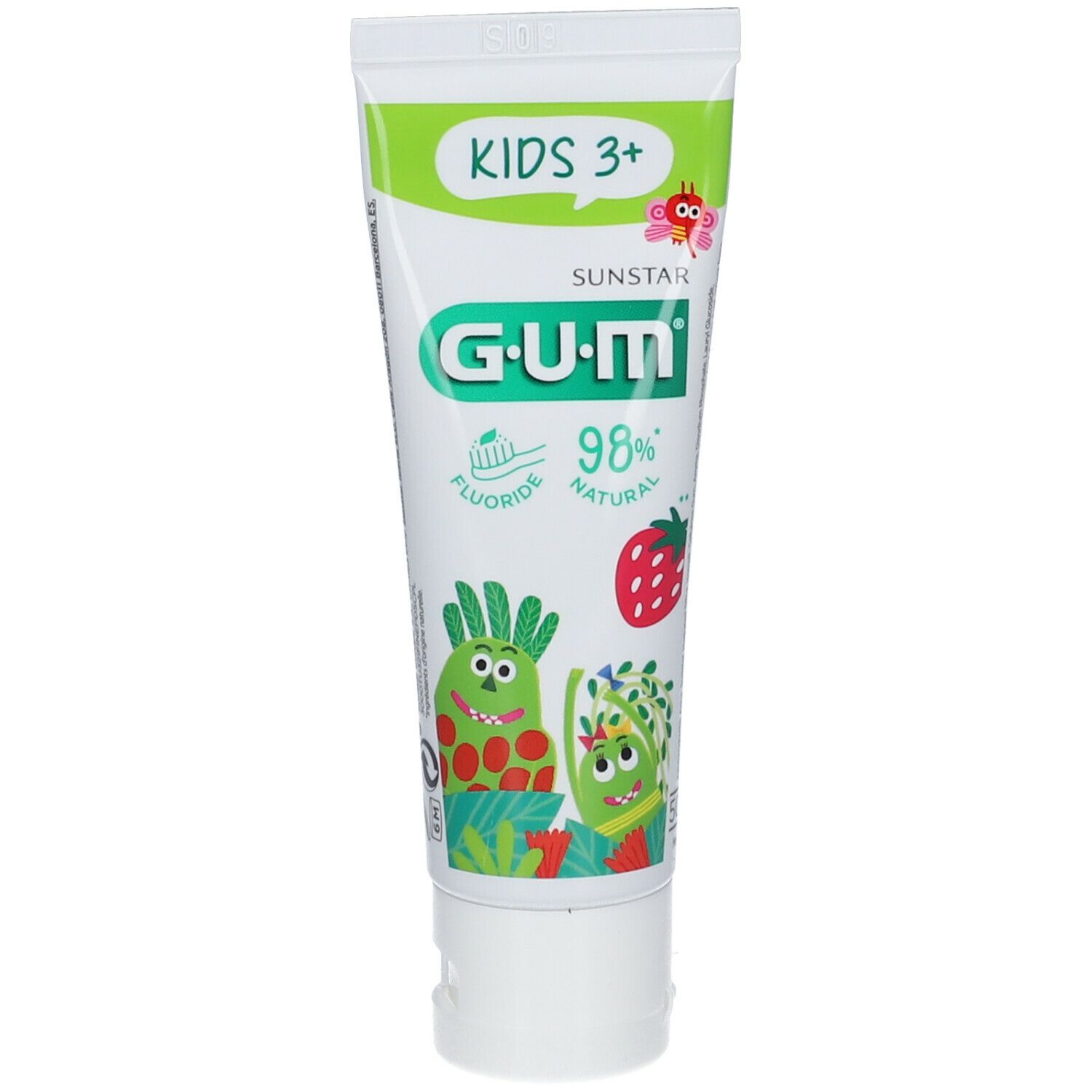 Gum Kids 3+Gel Dentifricio