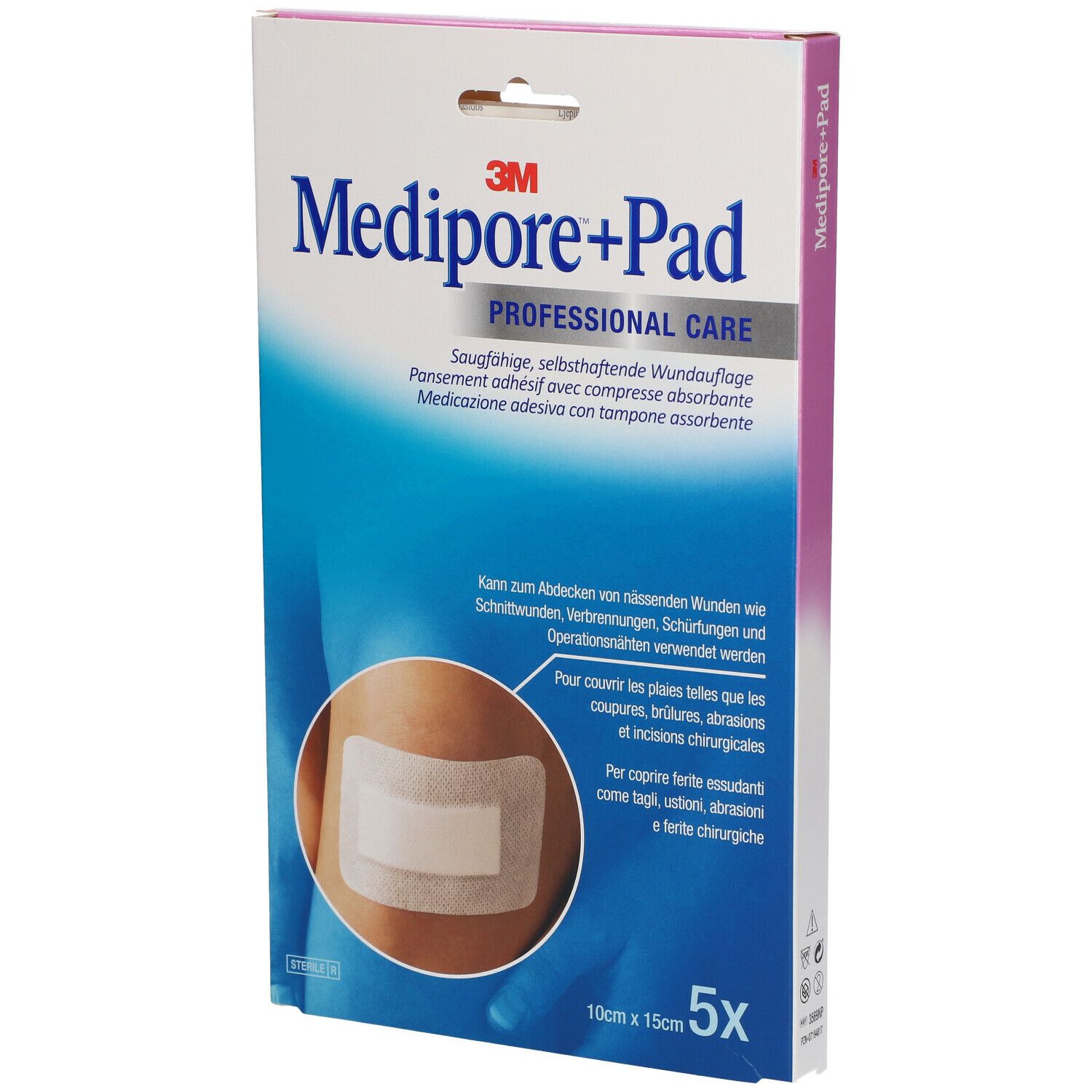 3M™ Medipore+Pad 10 cm x 15 cm