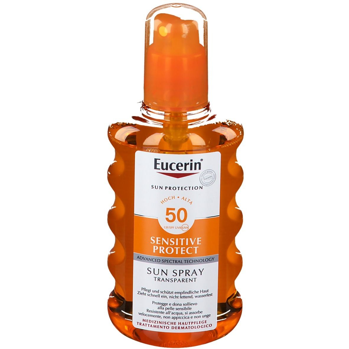 Eucerin® Sensitive Protect Sun Spray Transparent SPF 50