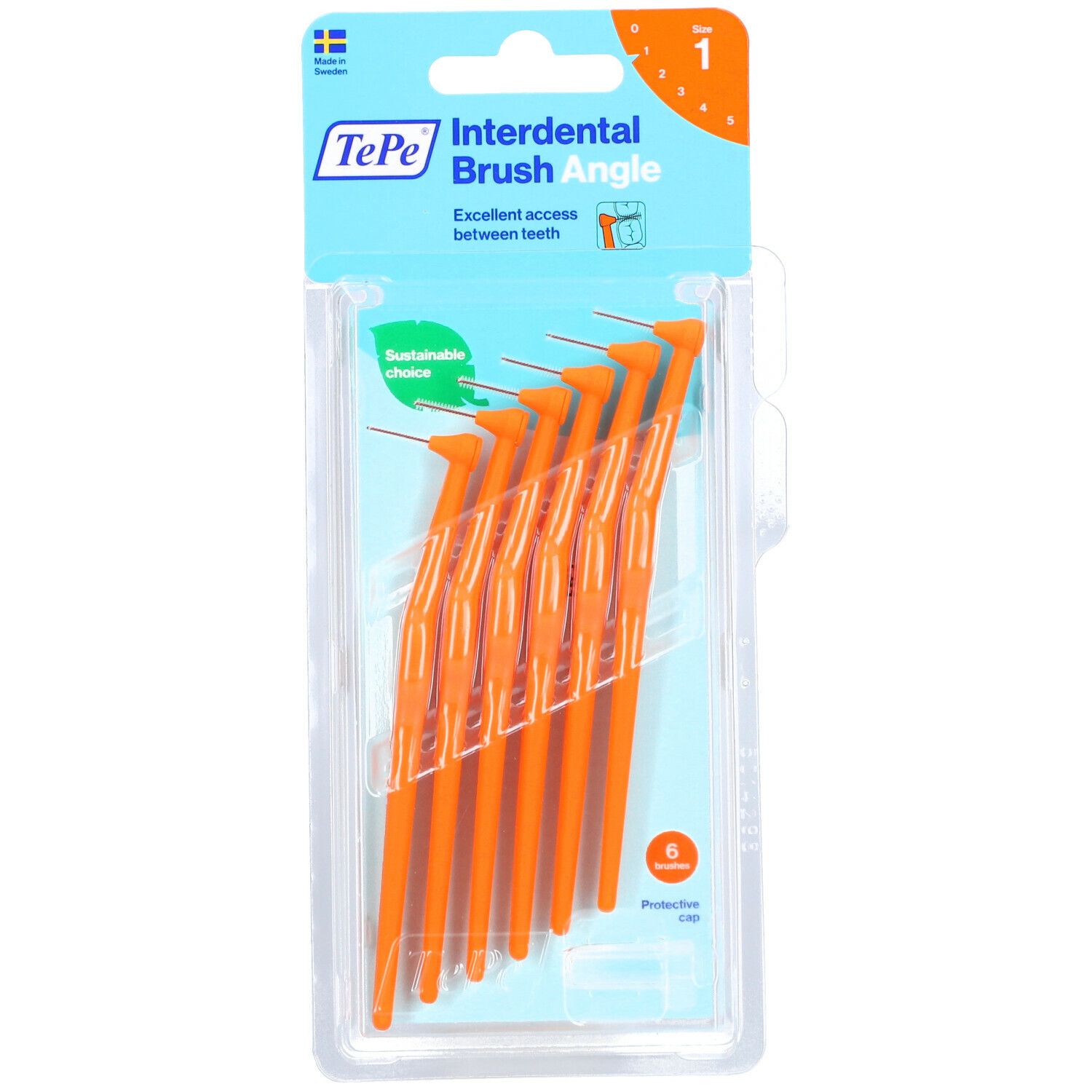 TePe® Angle™ Scovolino Arancio ISO 1