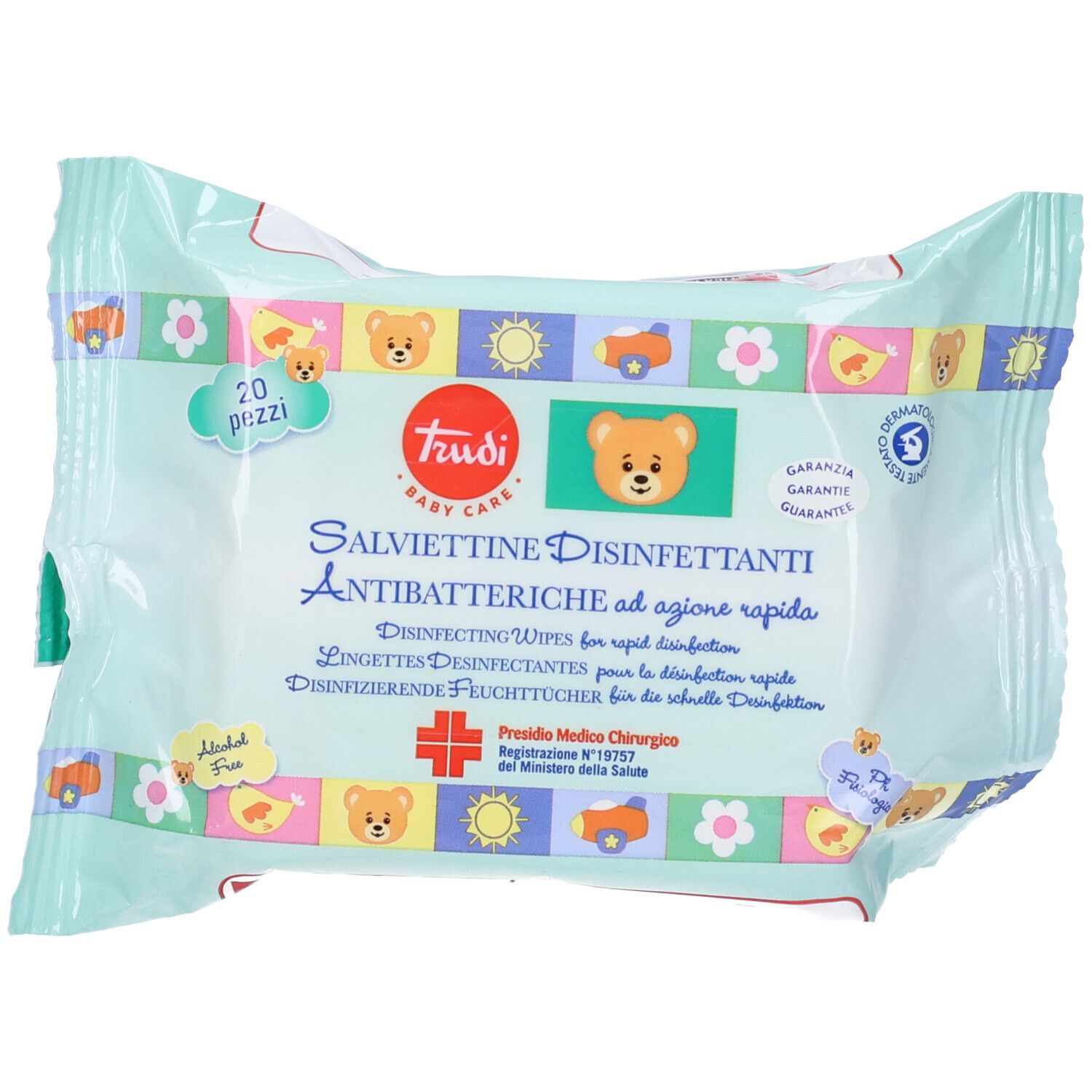 Trudi Baby Salviettine Disinfettanti Antibatteriche