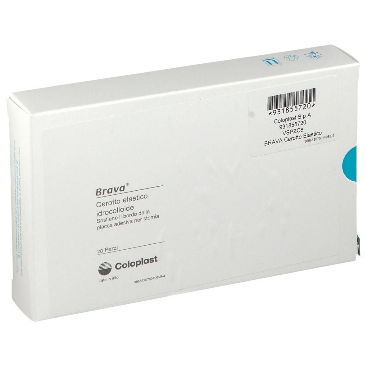 Brava® Cerotto Elastico Idrocolloide Mezzaluna