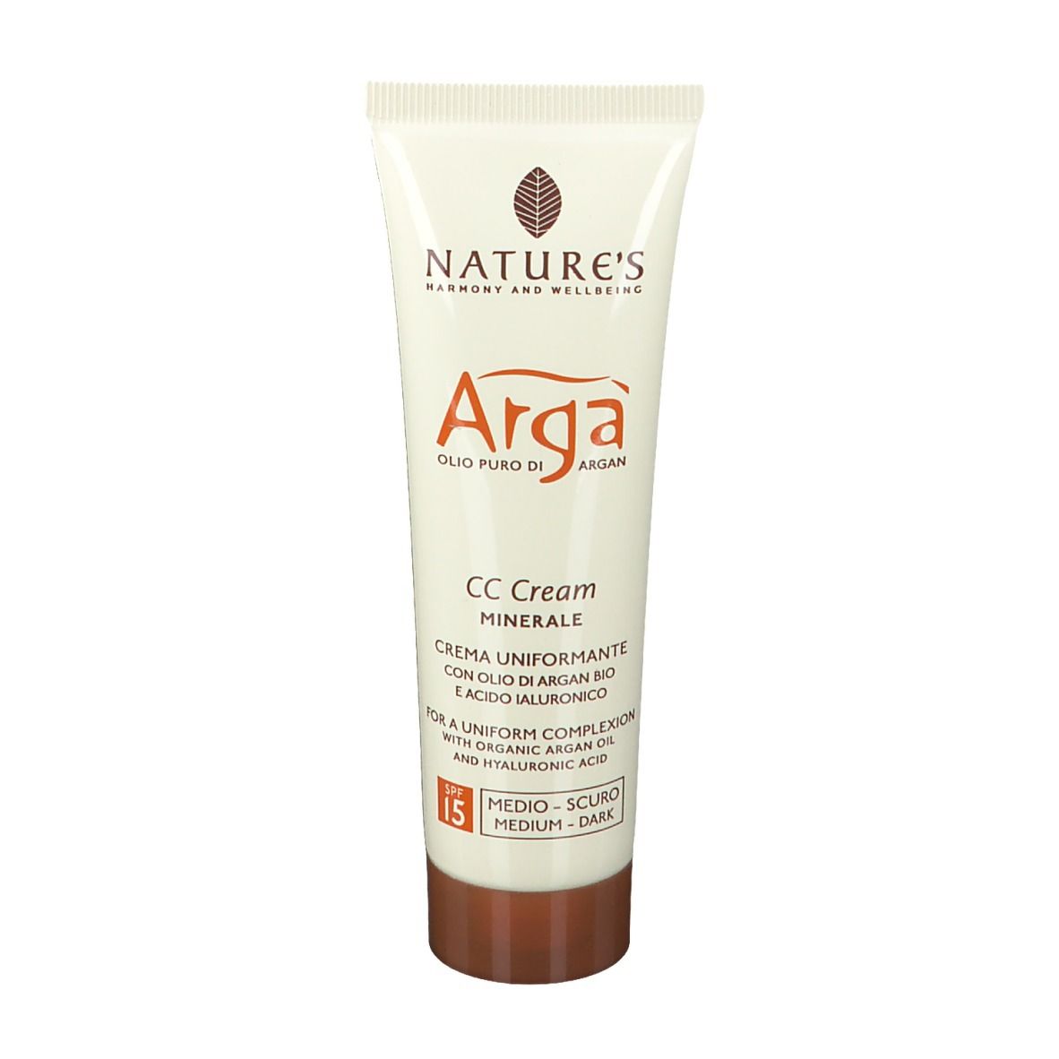 NATURE'S Argà CC Cream Viso Uniformante Medio Scuro