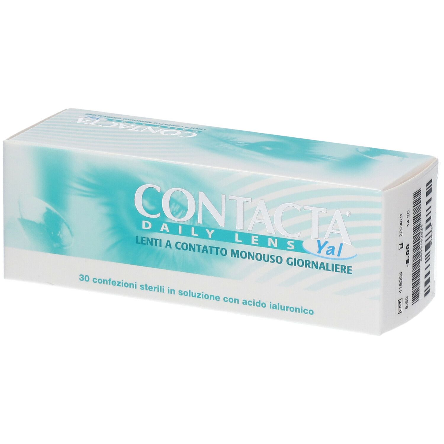 CONTACTA® Daily Lens Yal -8.00