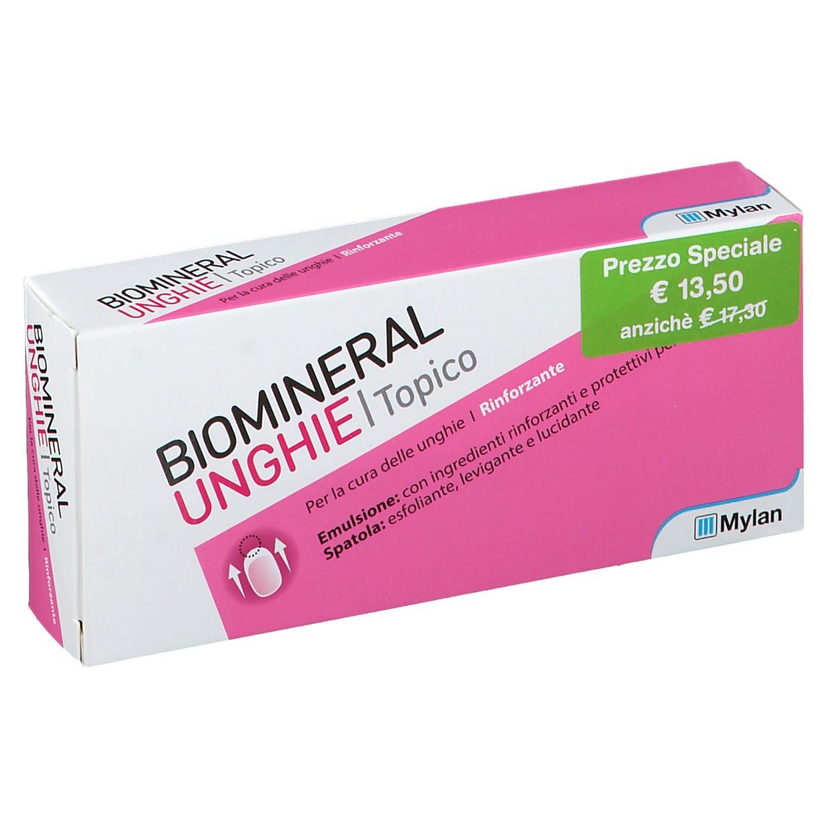 Biomineral Unghie Topic Emulsione e Spatola 