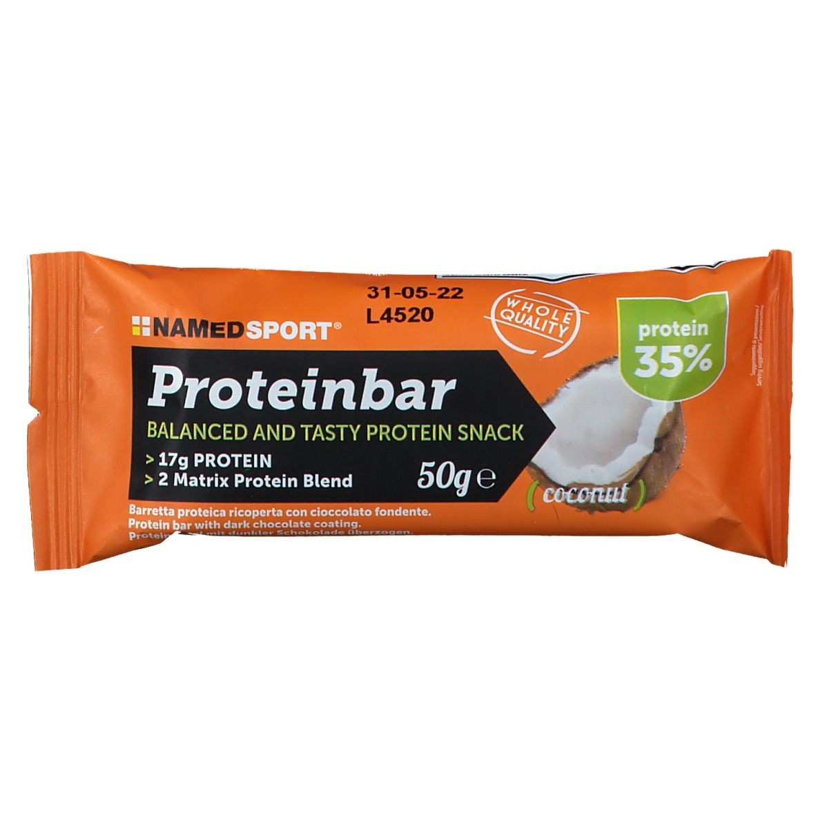 NAMED SPORT® Proteinbar Coconut
