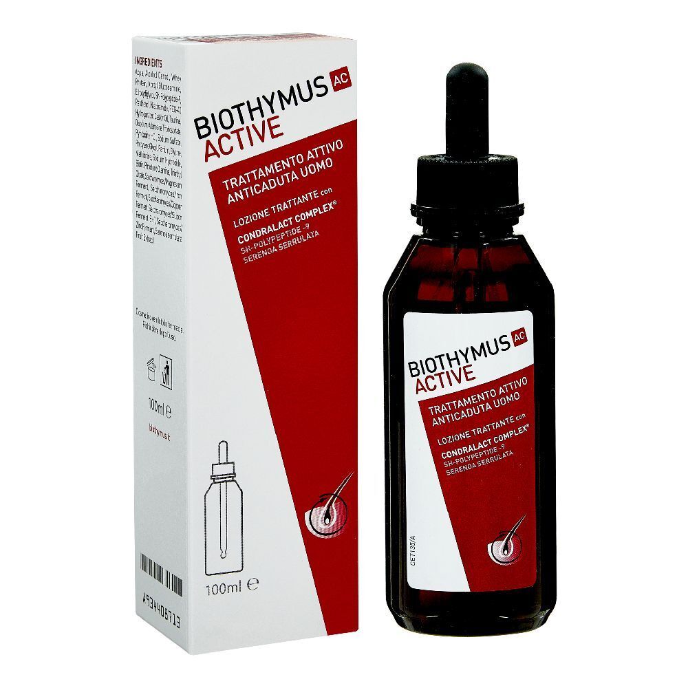 Biothymus AC Active Trattamento Attivo Anticaduta Uomo Lozione Trattante