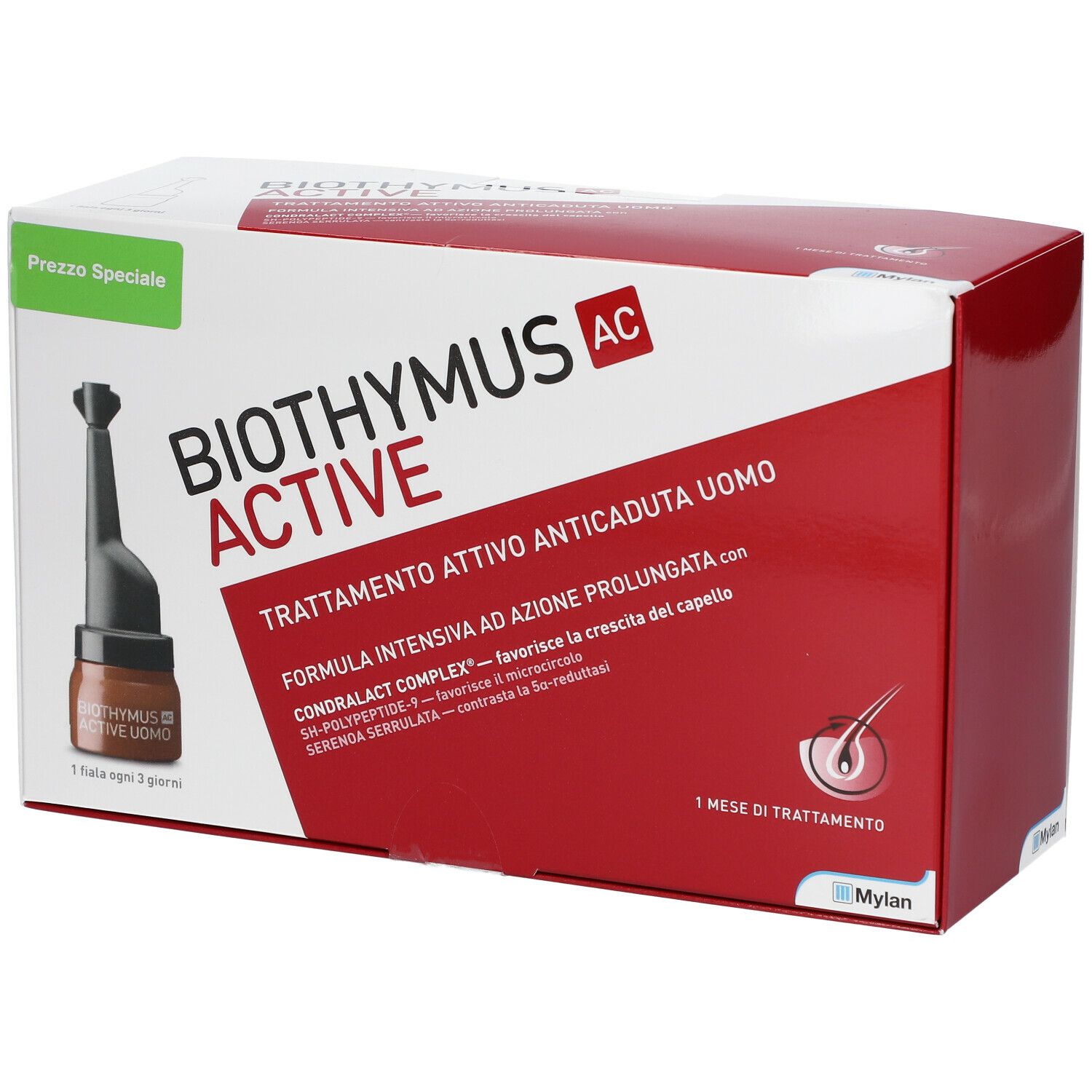 Biothymus AC Active Trattamento Attivo Anticaduta Uomo -  Fiale