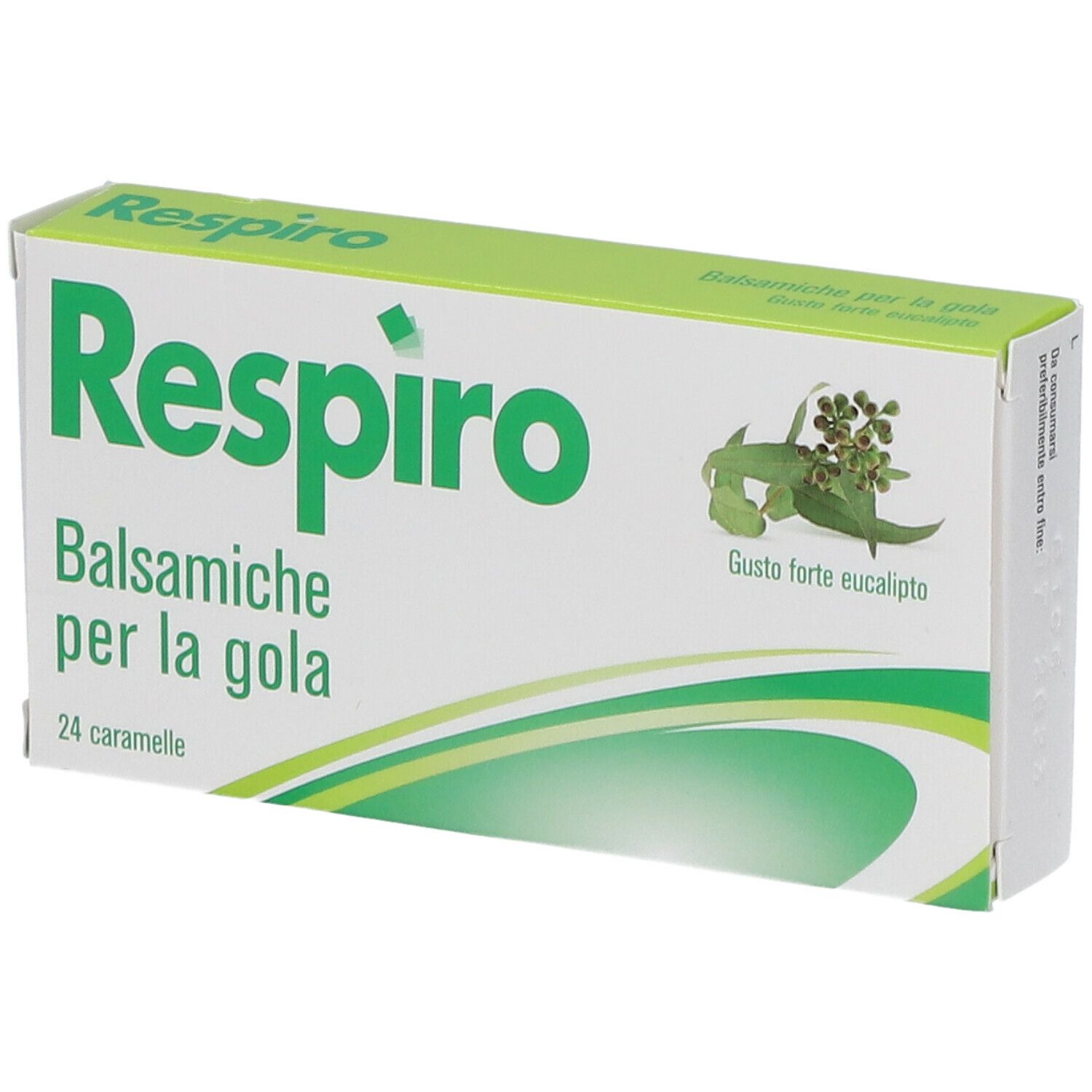 Respiro Balsamiche per la Gola Gusto Forte Eucalipto