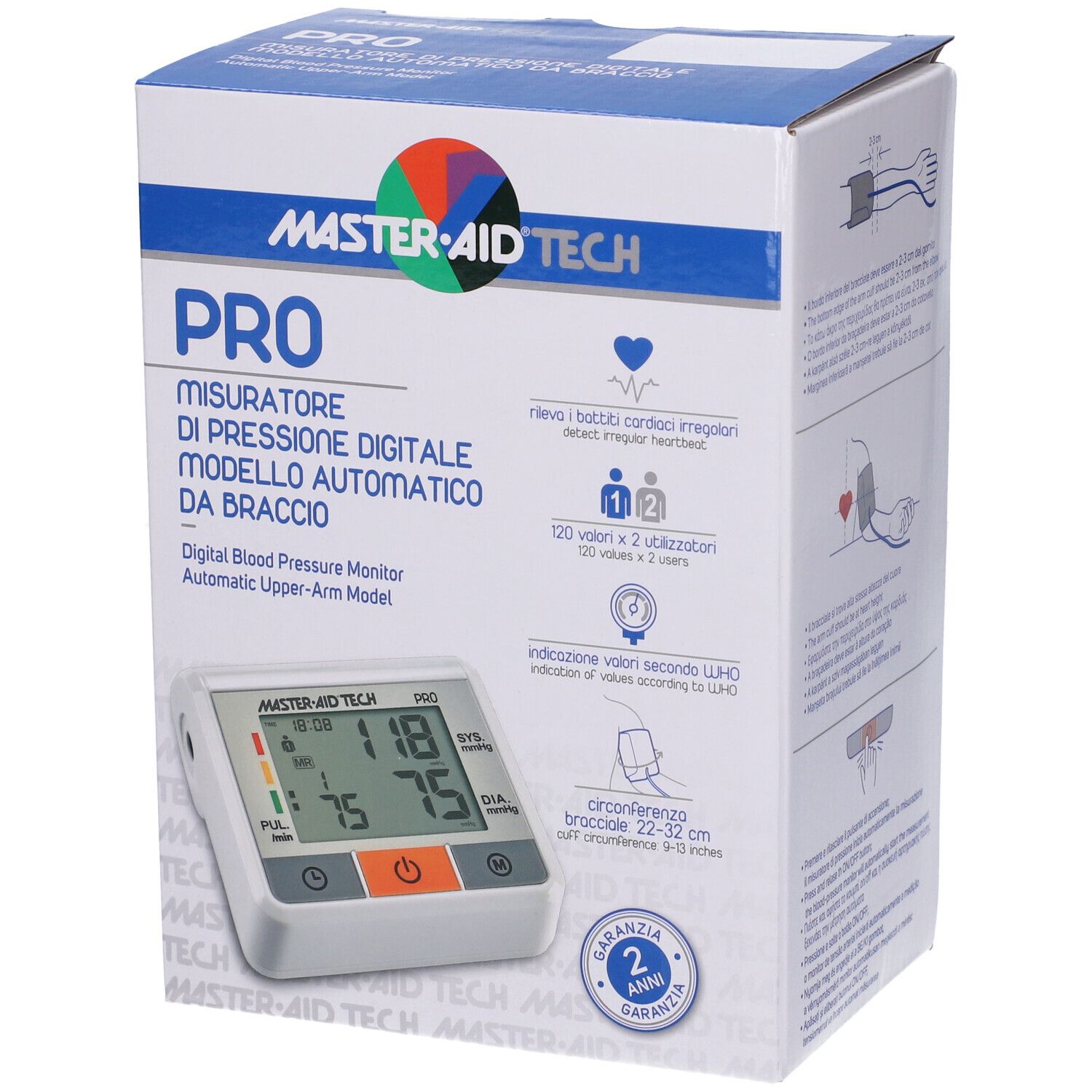 Master Aid® Tech Pro Misuratore di Pressione