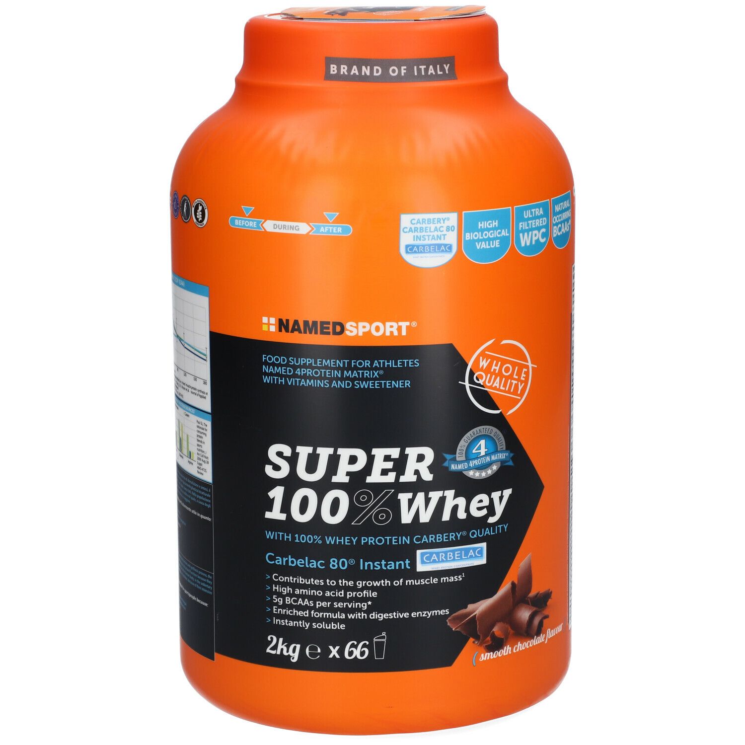 NAMEDSPORT® Super 100% Whey Smooth Chocolate Flavor