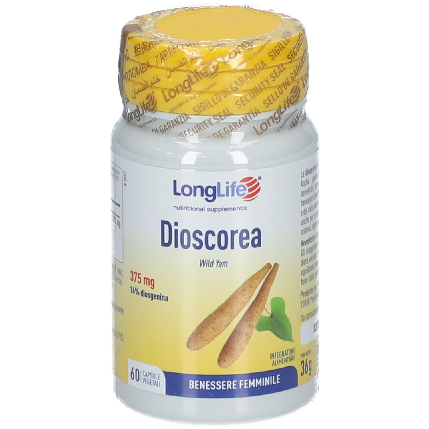 LongLife® Dioscorea 375 mg