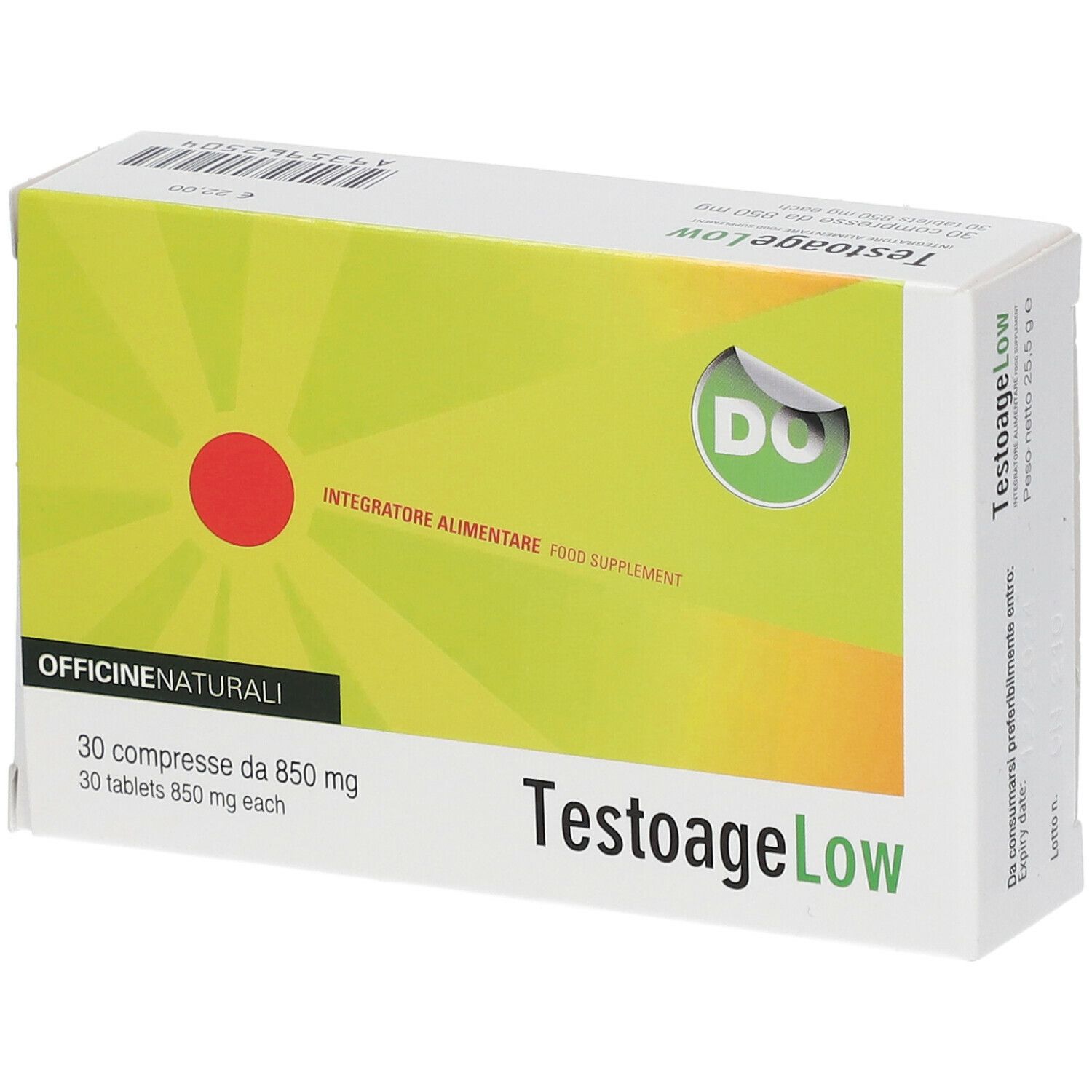 OFFICINE NATURALI Testoage Low