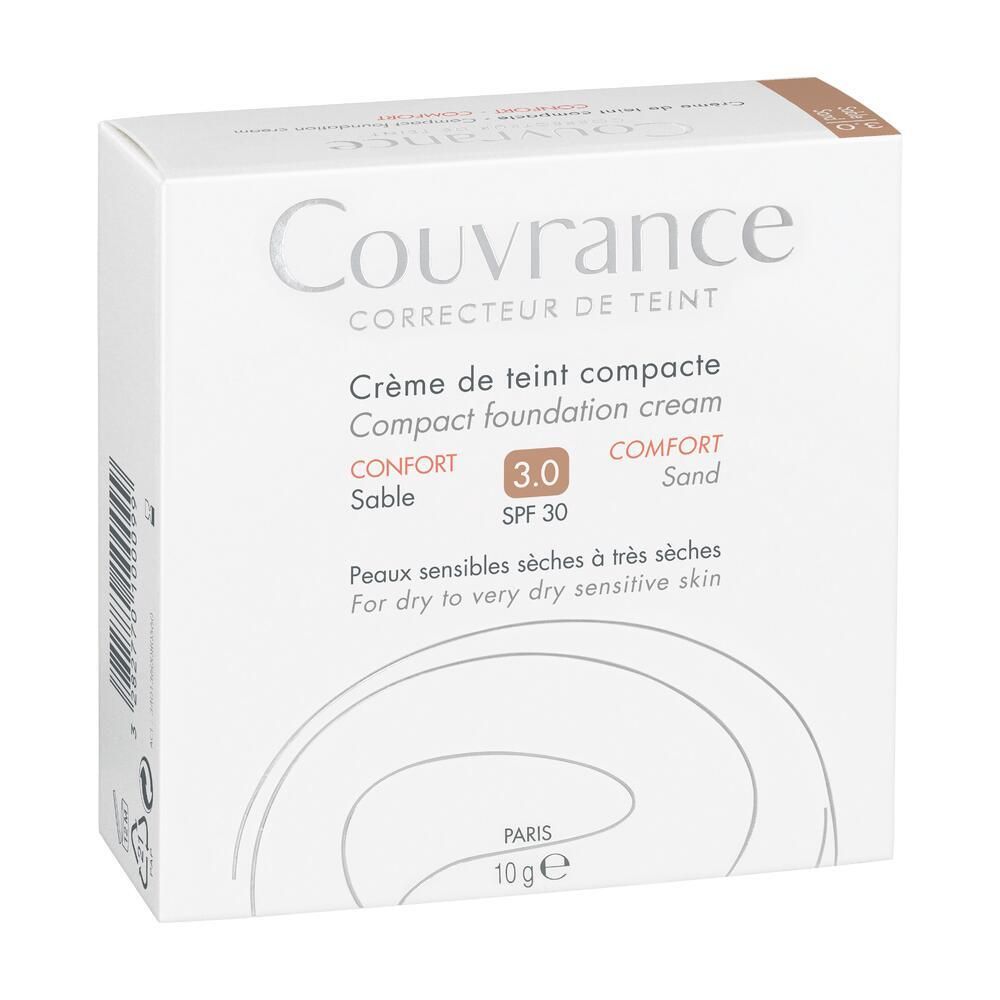 Avène Couvrance Crema Compatta Colorata Comfort 3.0 Sabbia