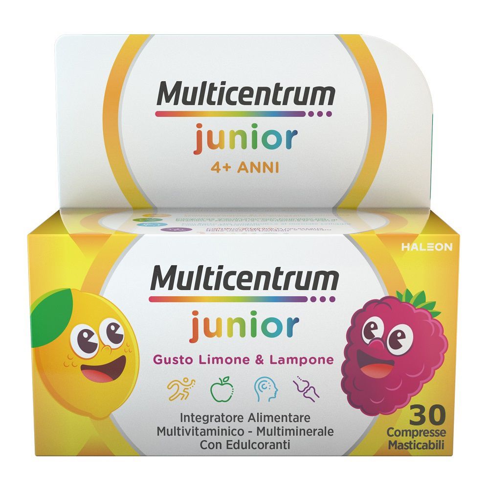 Multicentrum Junior Integratore Multivitaminico per Bambini 4+