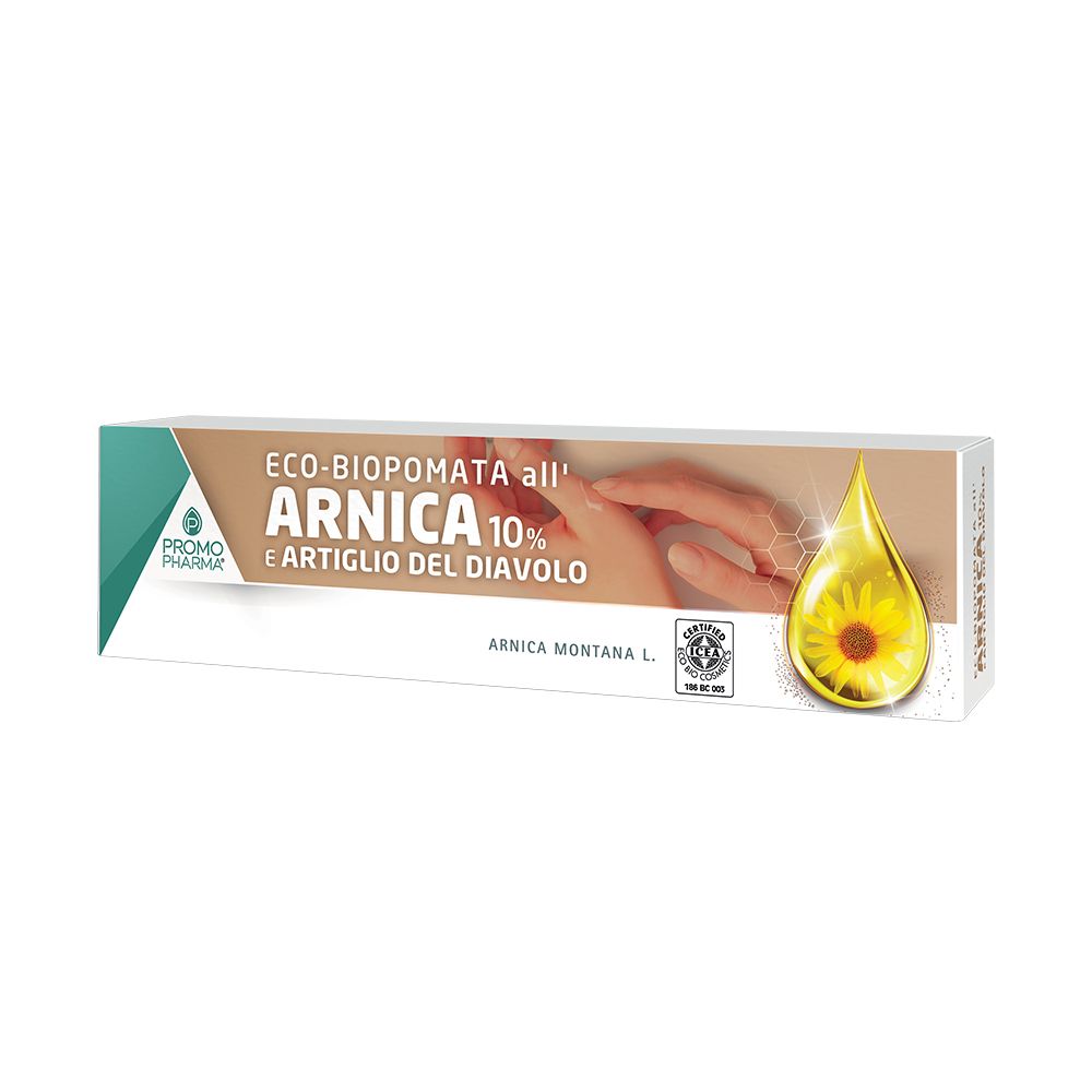 PromoPharma® Bio Pomata Arnica 10% e Artiglio del diavolo