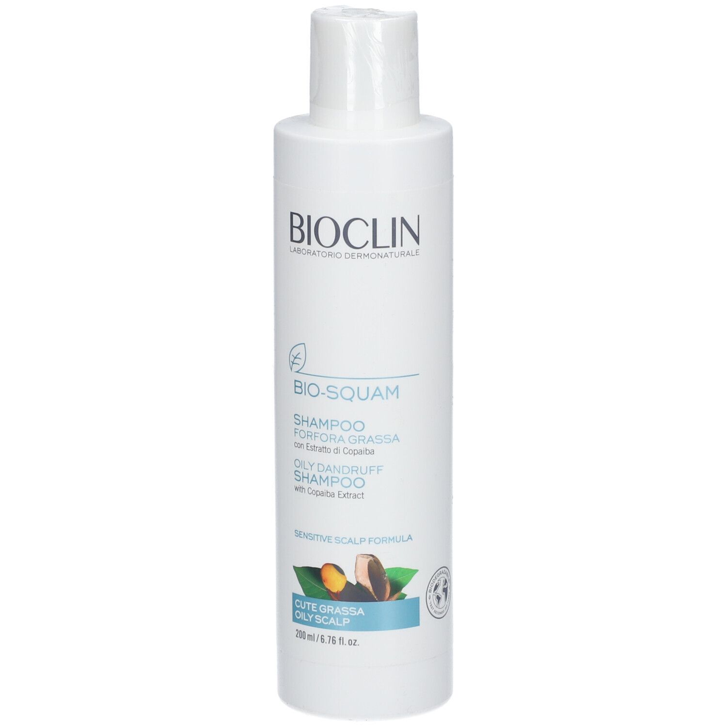BIOCLIN Bio-Squam Shampoo Forfora Grassa