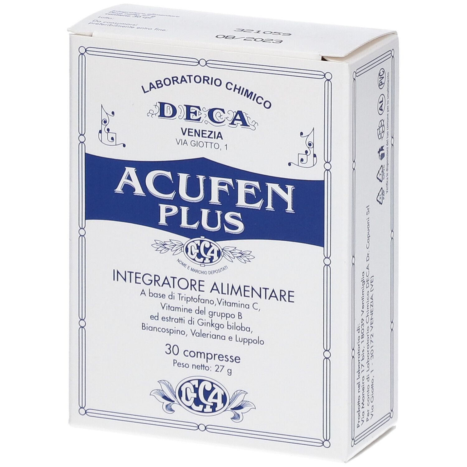 Deca Acufen Plus Compresse