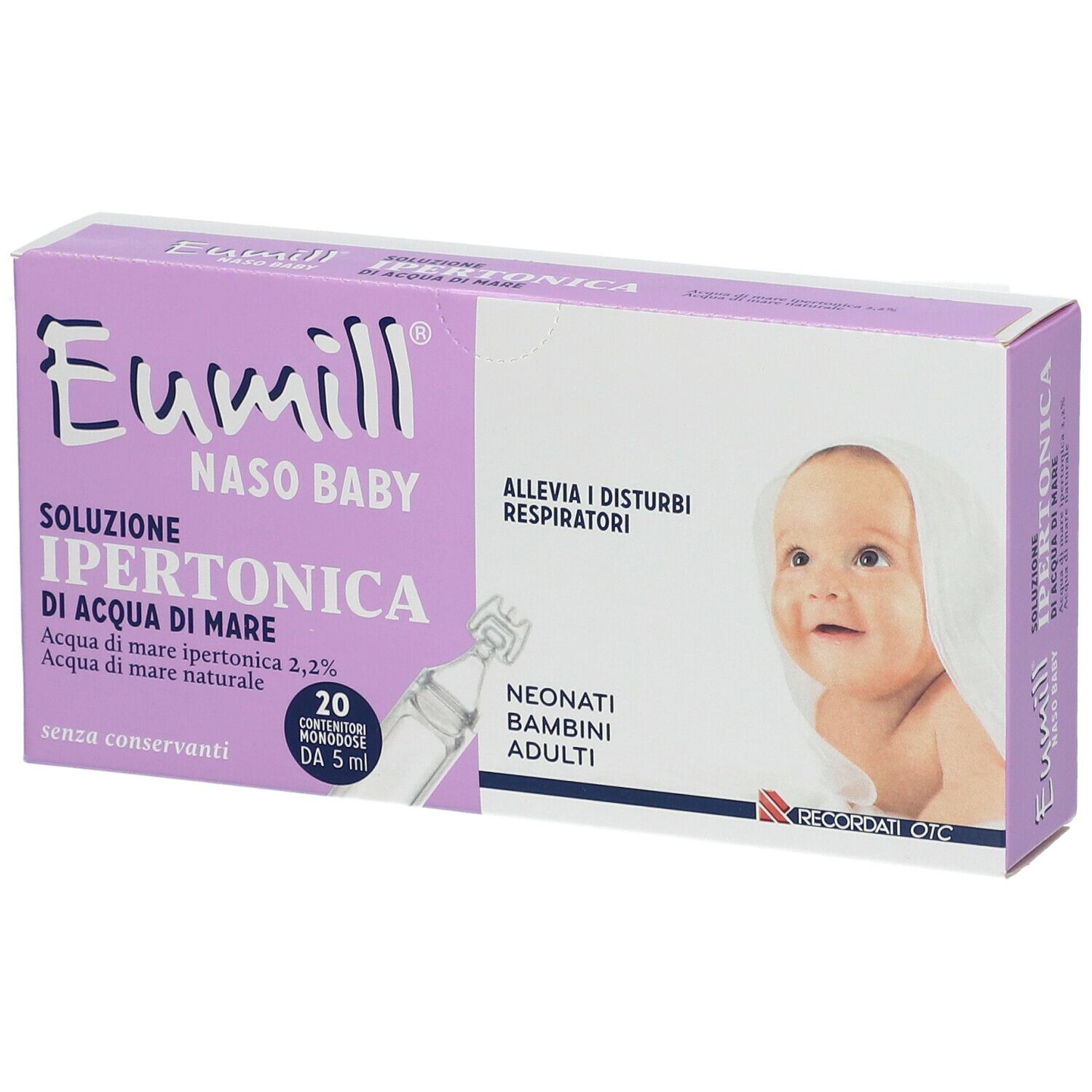 Eumill® Naso Baby Soluzione Ipertonica