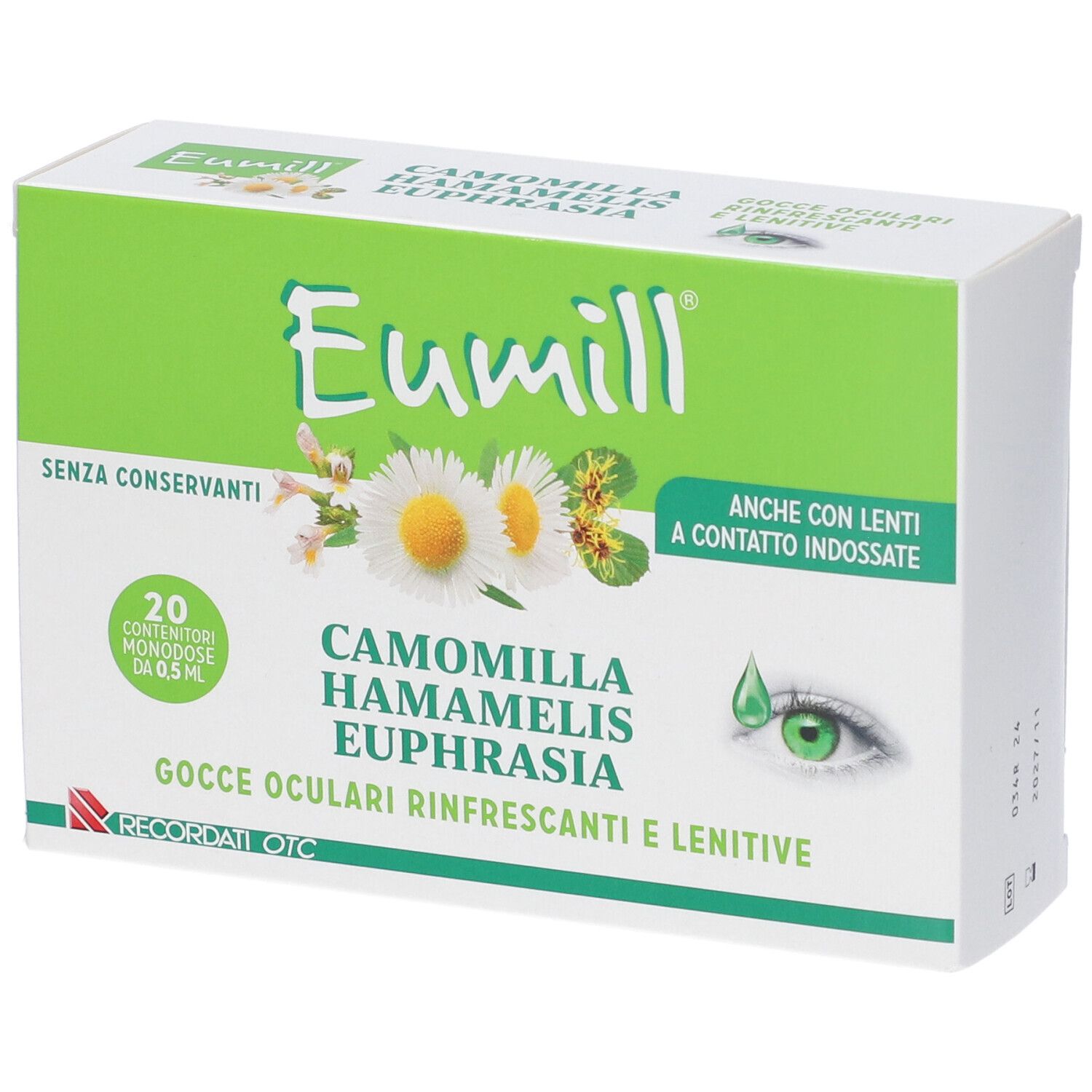 Eumill Gocce Oculari Rinfrescanti e Lenitive