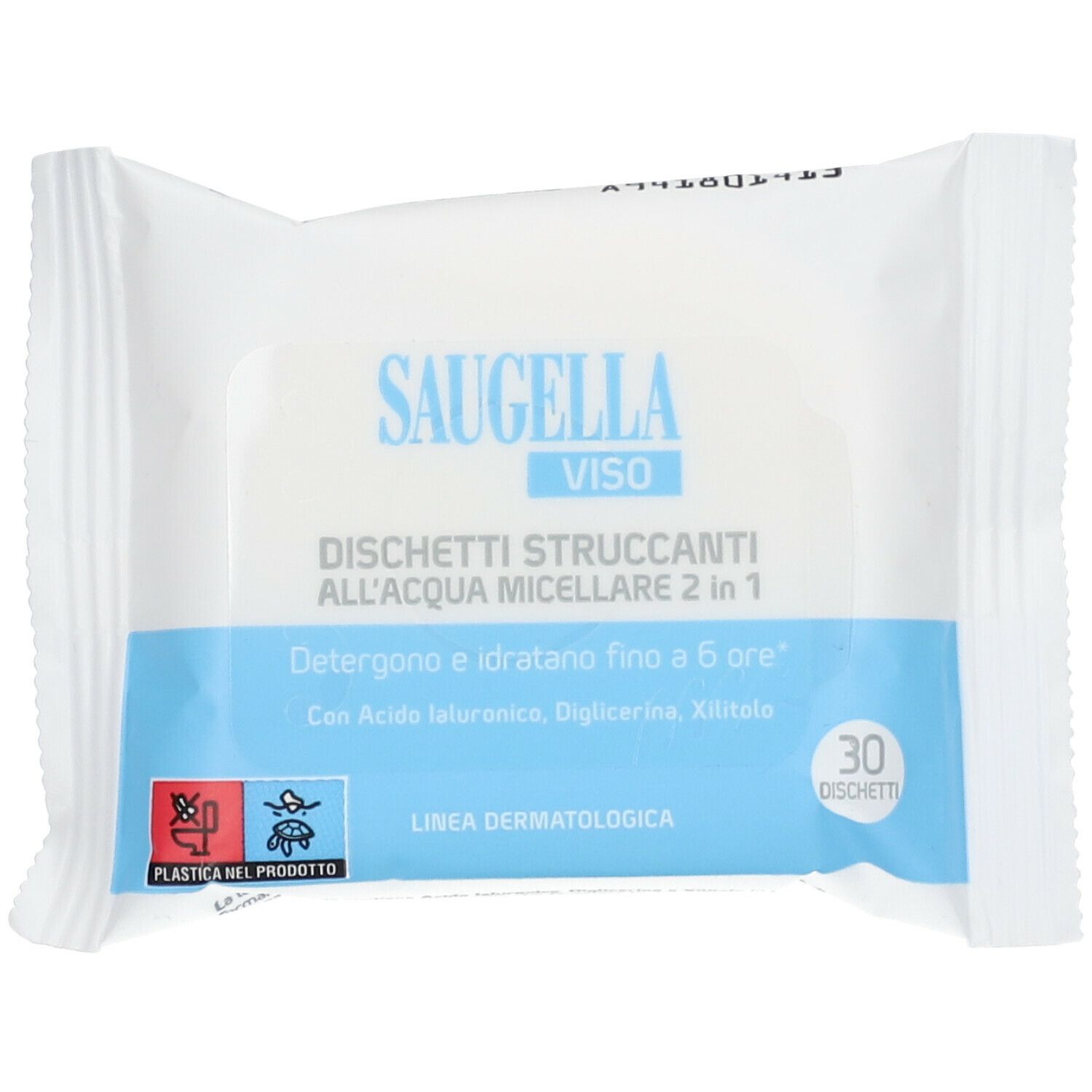 SAUGELLA Viso Dischetti Struccanti All'acqua Micellare 2 in 1