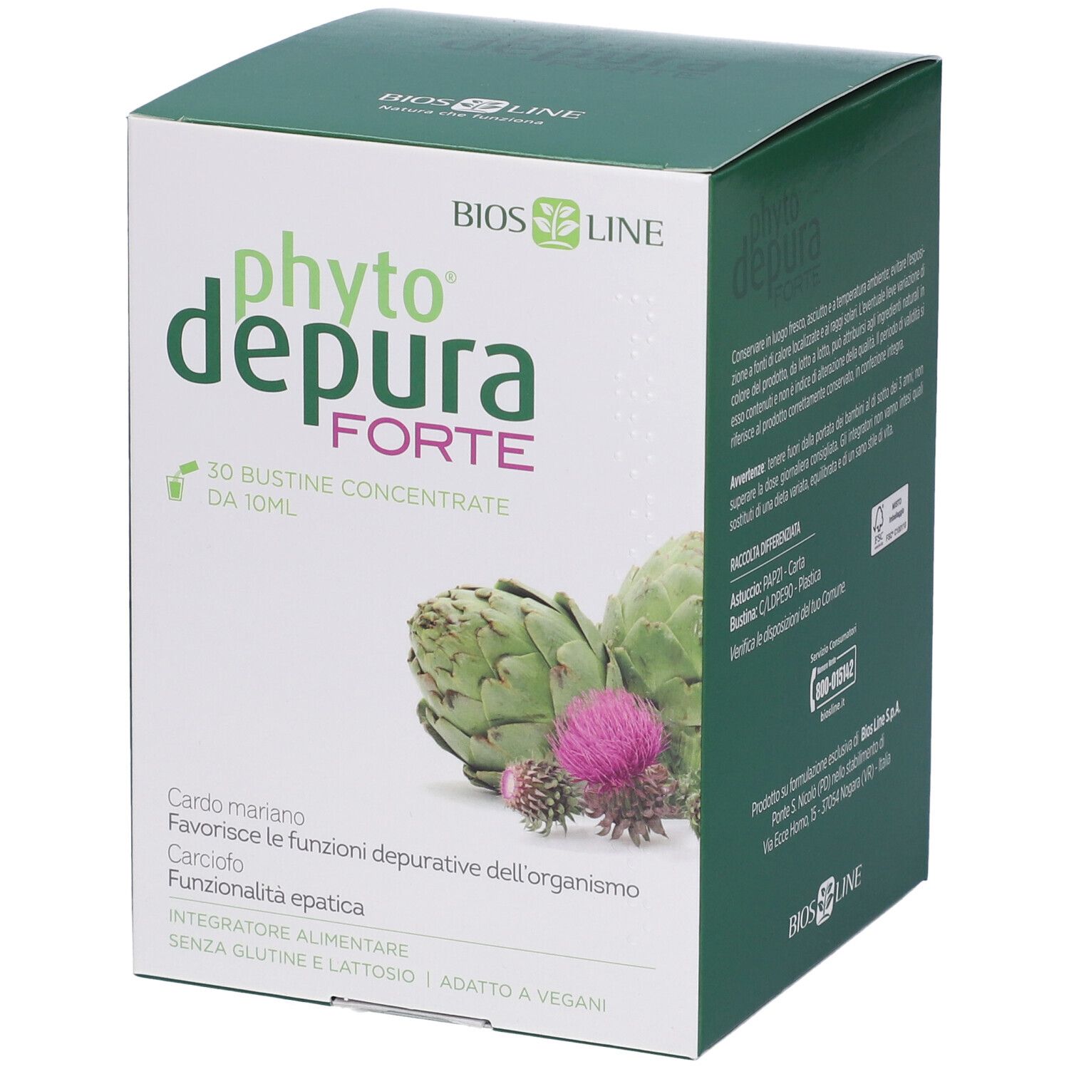 BIOSLINE PhytoDepura® Forte Bustine Concentrate