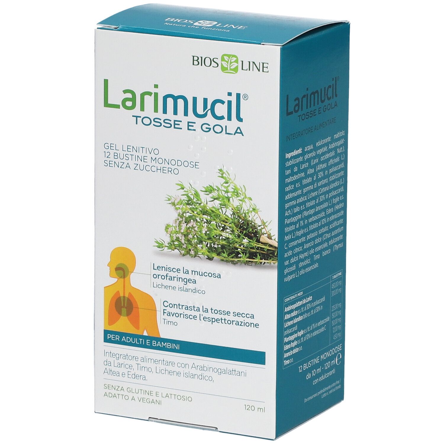 Larimucil® Tosse e Gola Bustine
