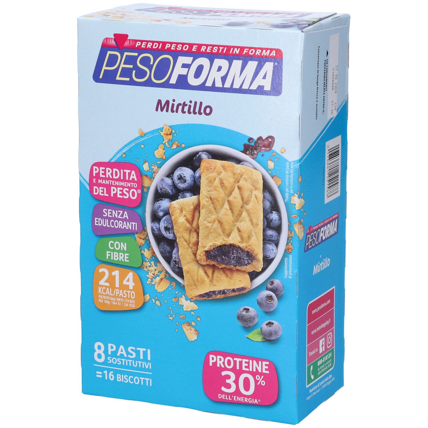 PESOFORMA® Biscotti al Mirtillo