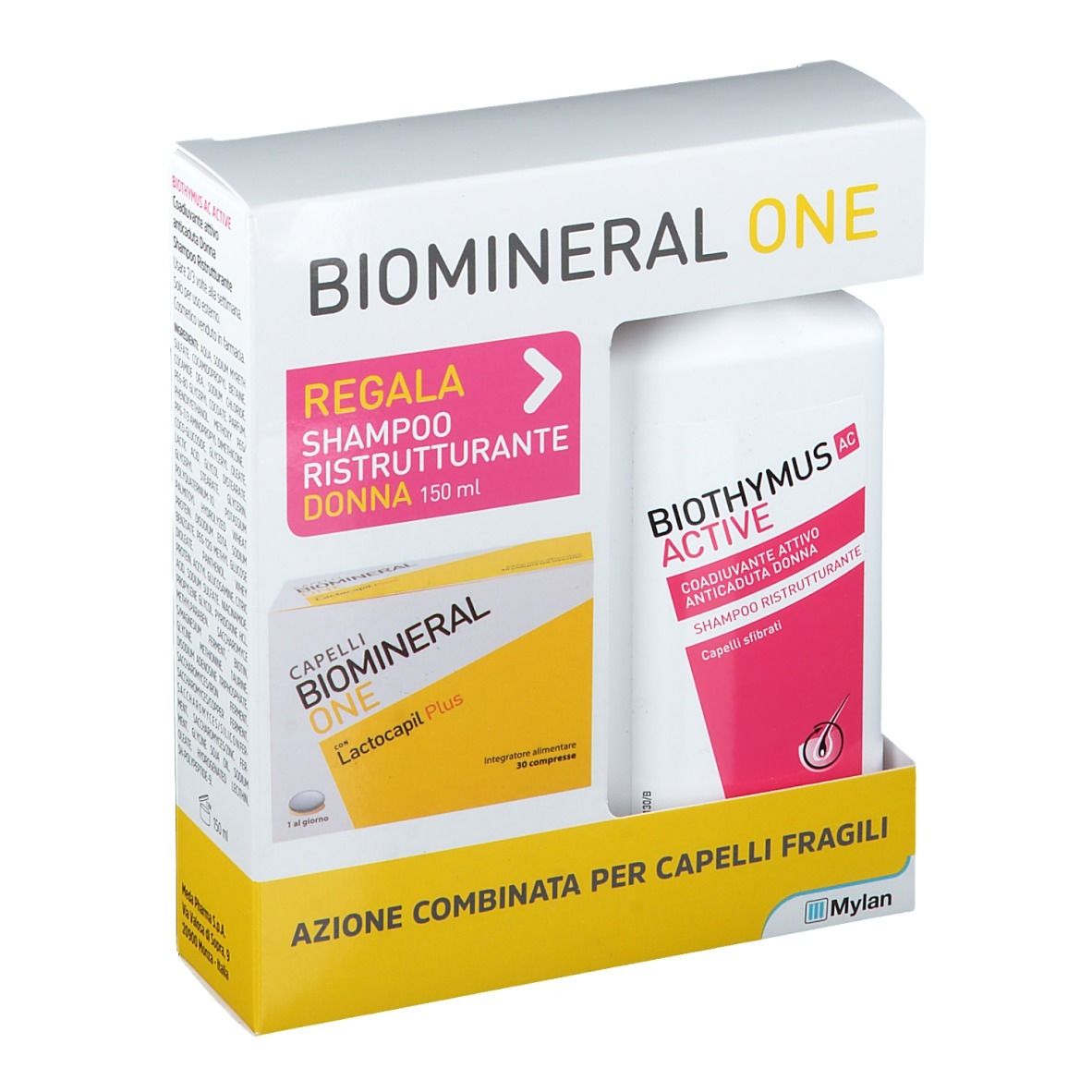 BIOMINERAL ONE + Shampoo Ristrutturante Donna 150 ml