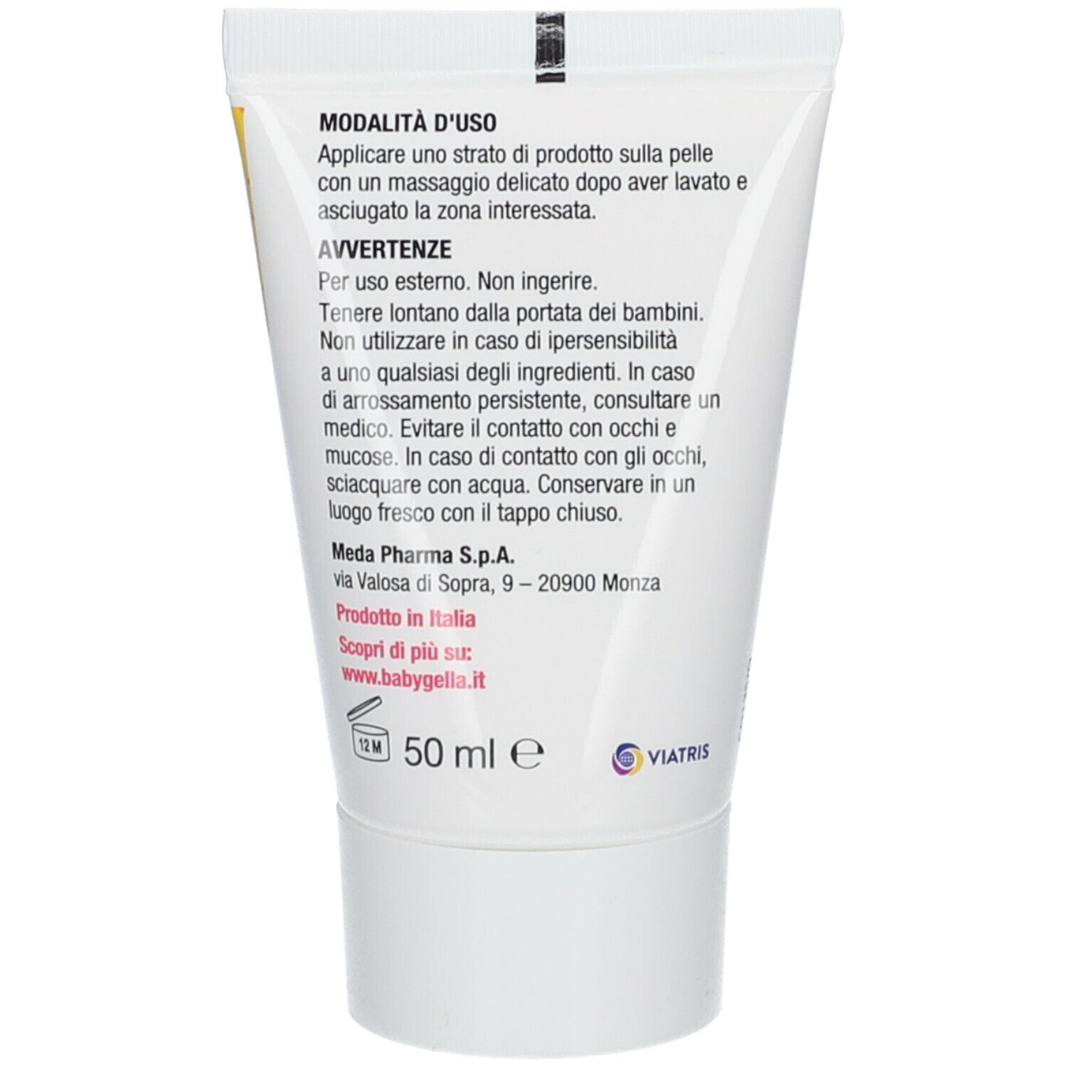 Babygella Crema Protettiva con Complesso Prebiotico