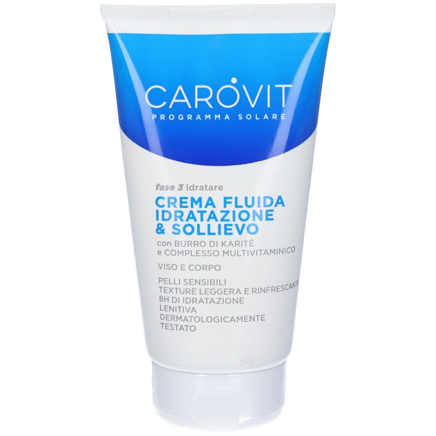 CAROVIT Programma Solare Crema Fluida Idratazione e Sollievo
