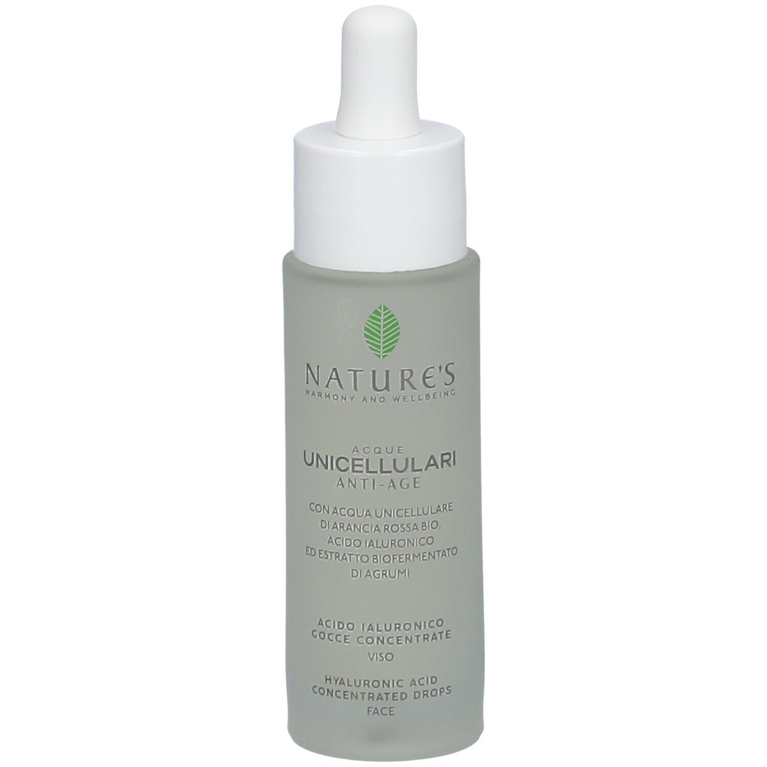 NATURE'S Acque Unicellulari Anti-Age Acido Ialuronico Gocce Concentrate