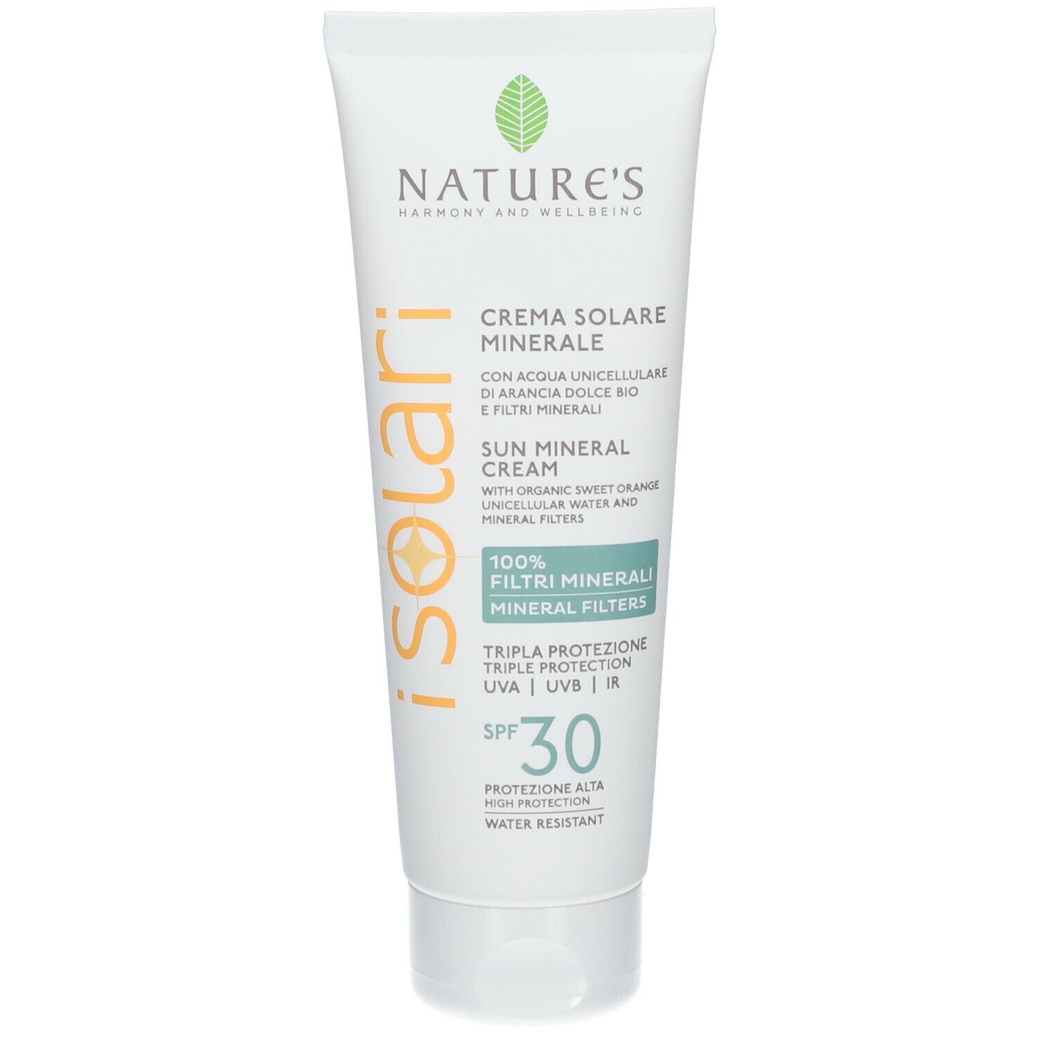 NATURE'S iSolari Crema Minerale Viso – Corpo SPF 30