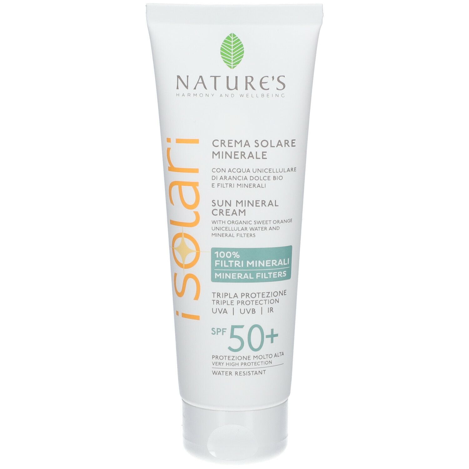 NATURE'S iSolari  Crema Minerale Viso – Corpo SPF50+