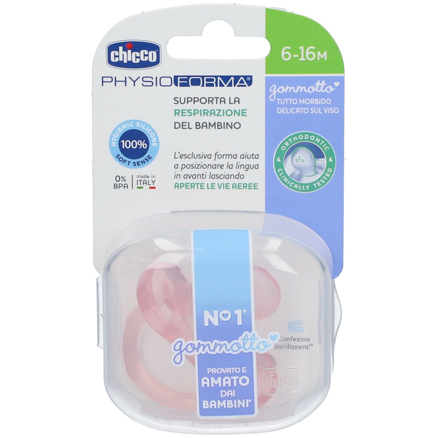 Chicco® Physio Gommotto Bimba 6-12 m