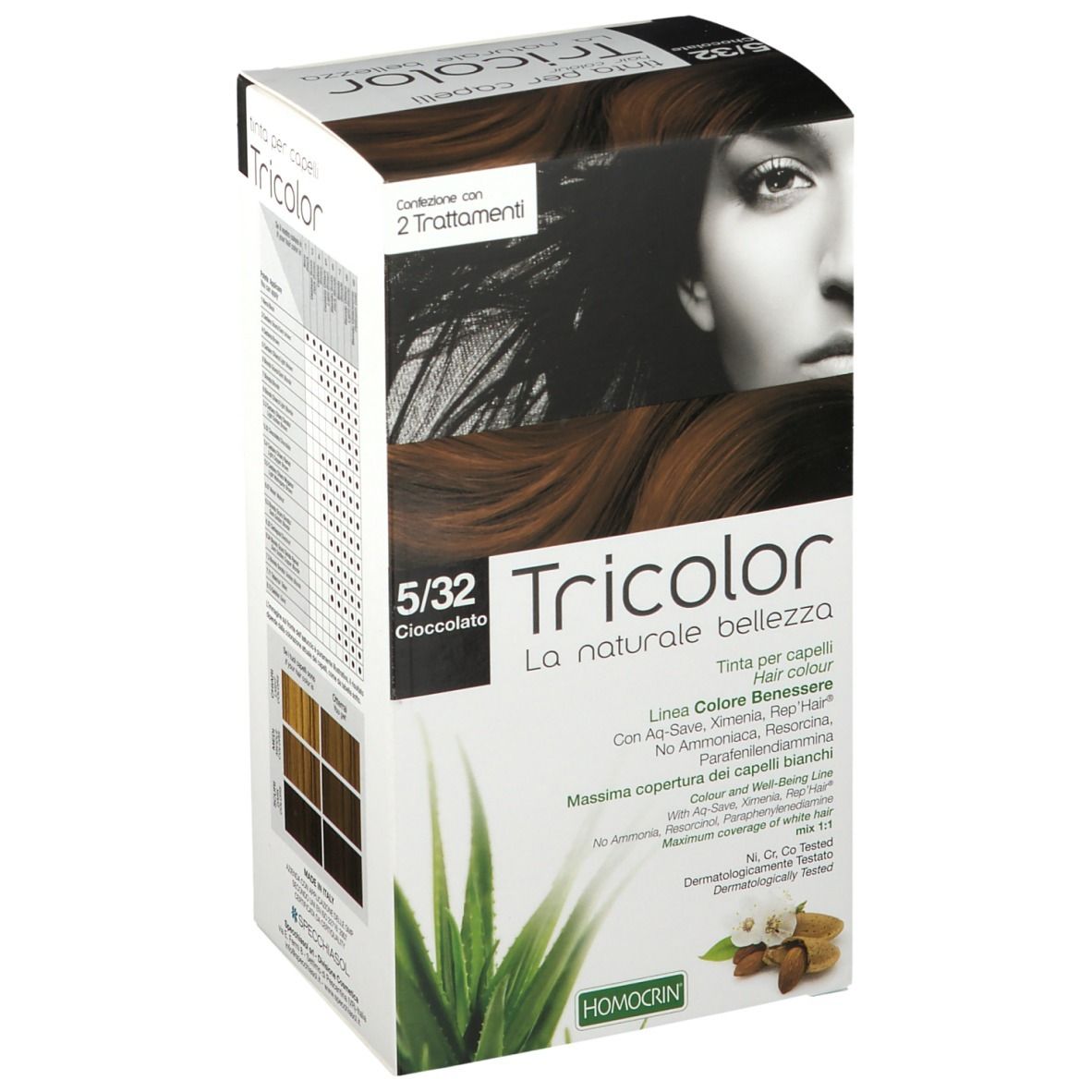 HOMOCRIN Tricolor 5/32 Cioccolato