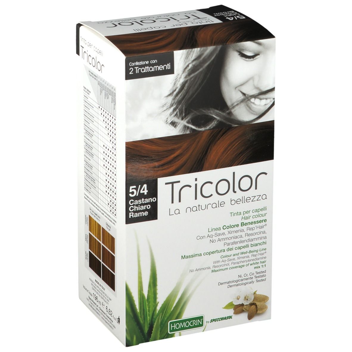 HOMOCRIN Tricolor 5/4 Castano Chiaro Rame