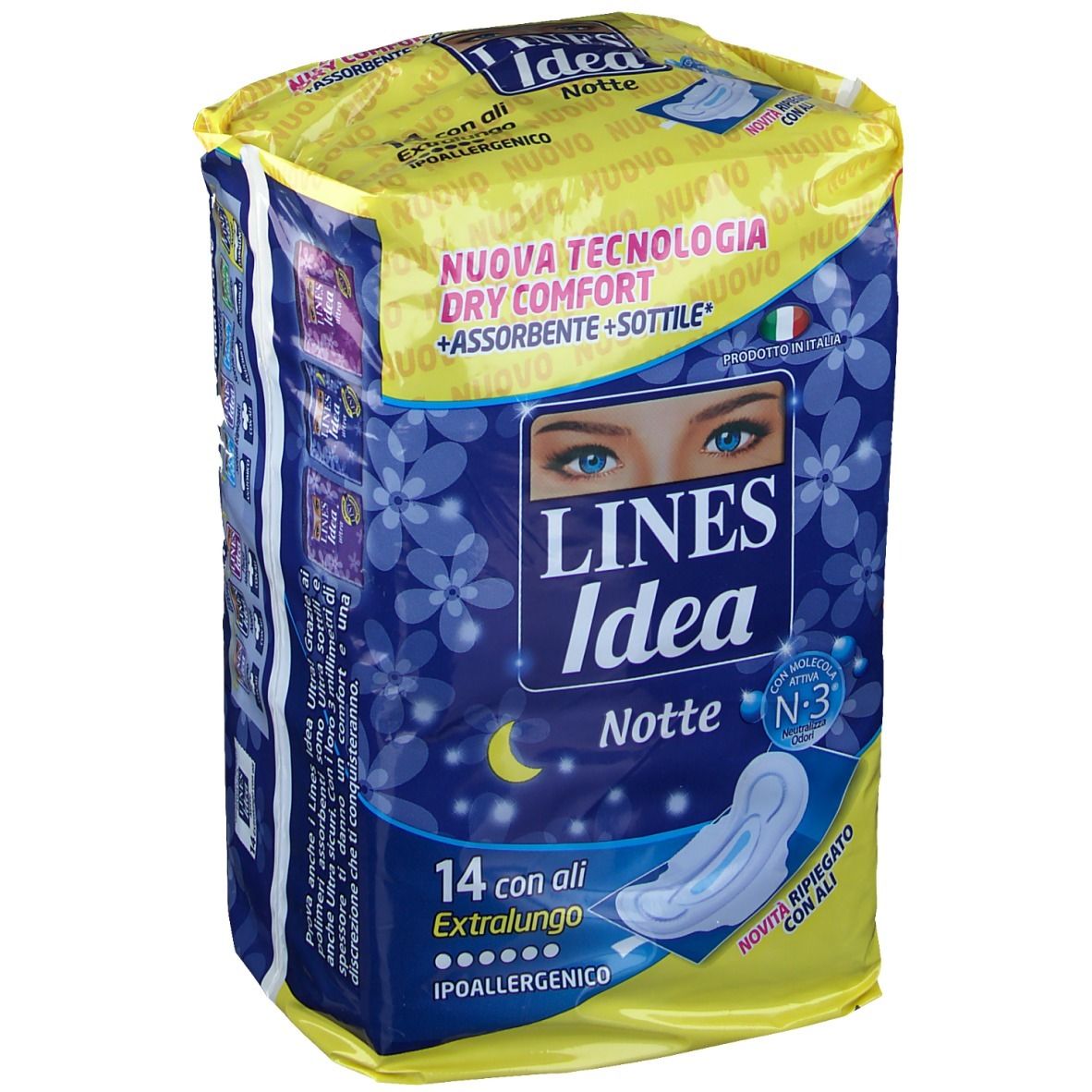 LINES Idea Notte Con Ali Extralungo