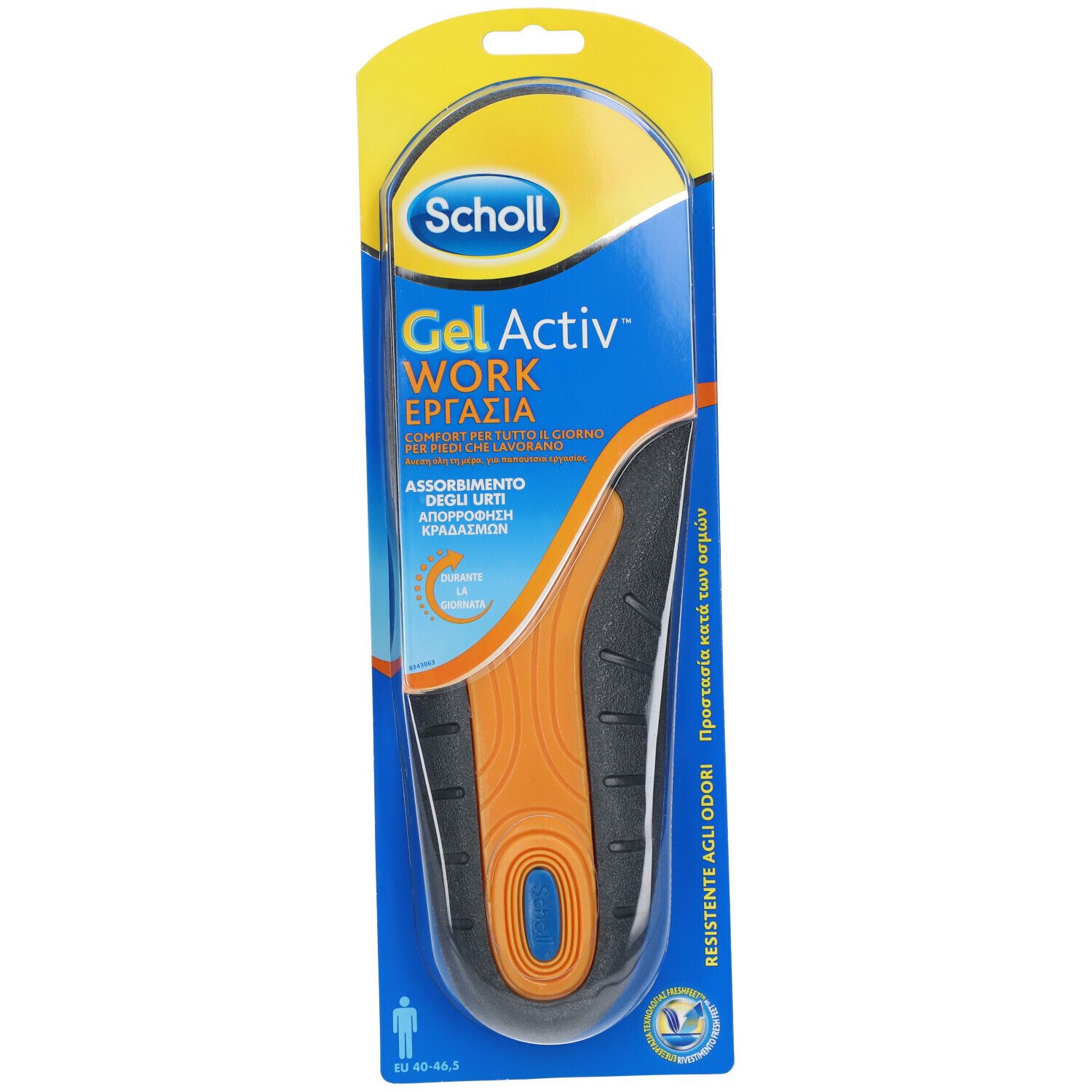 Scholl Gel Activ Professional Work Uomo
