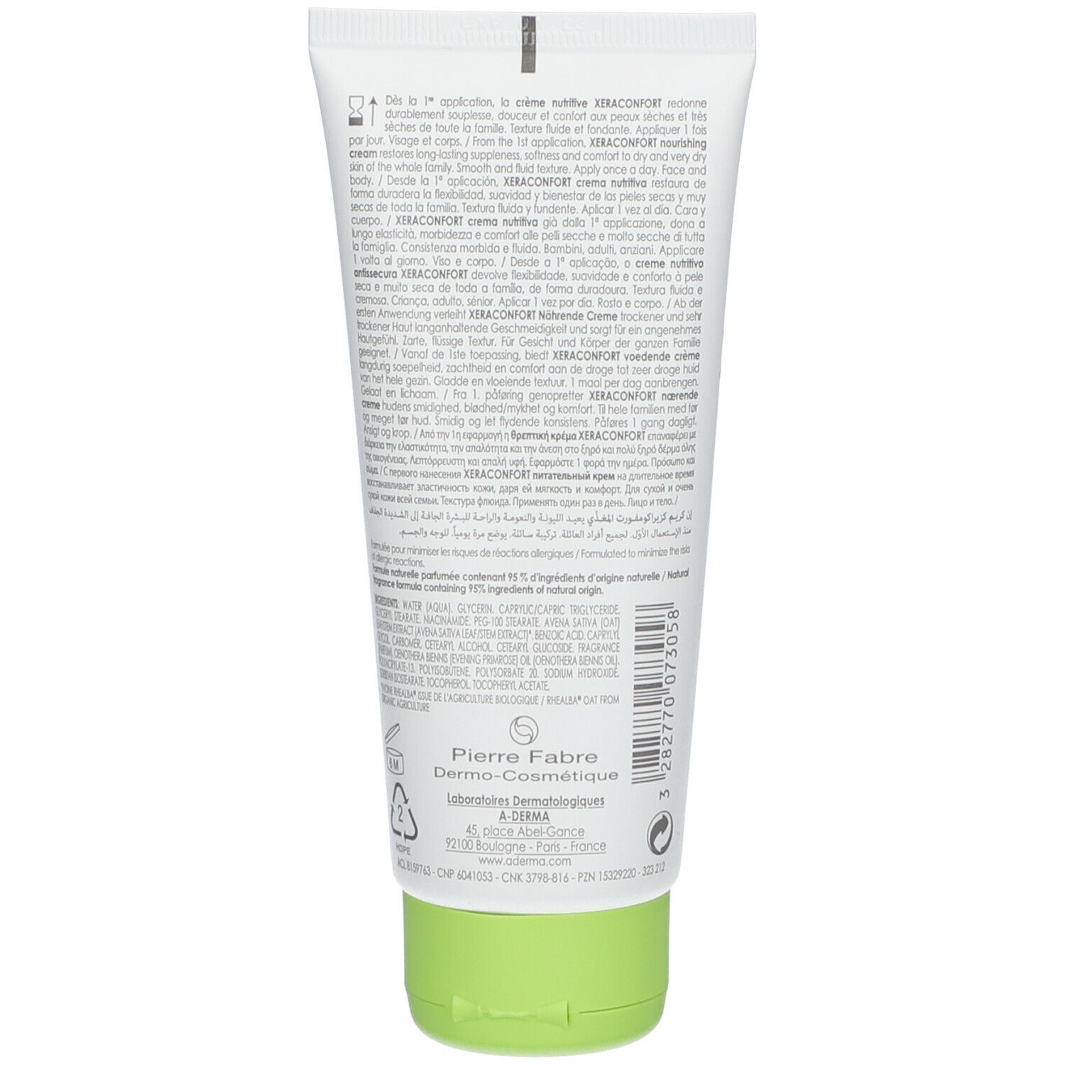 A-DERMA Xeraconfort Crema Nutritiva