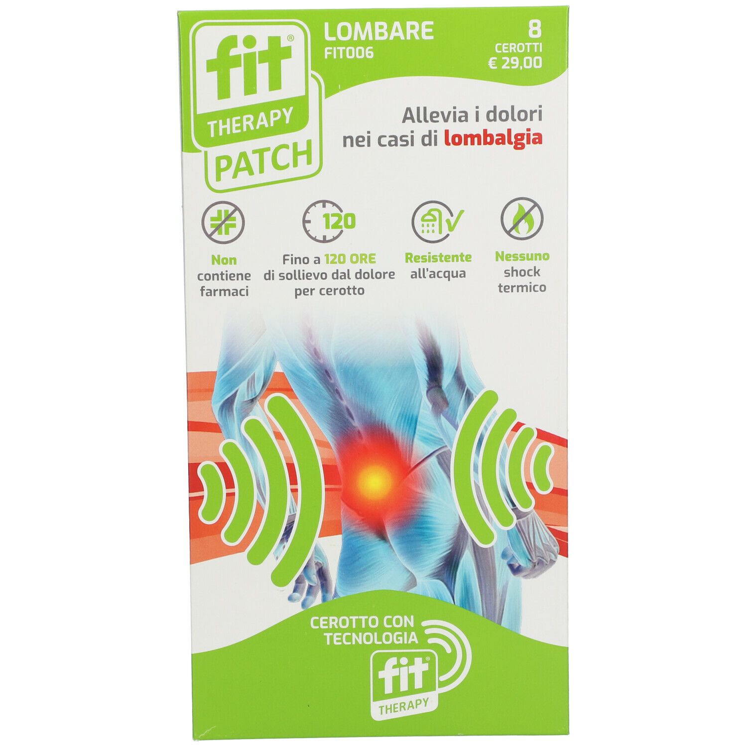 Fit® Therapy Patch Lombare