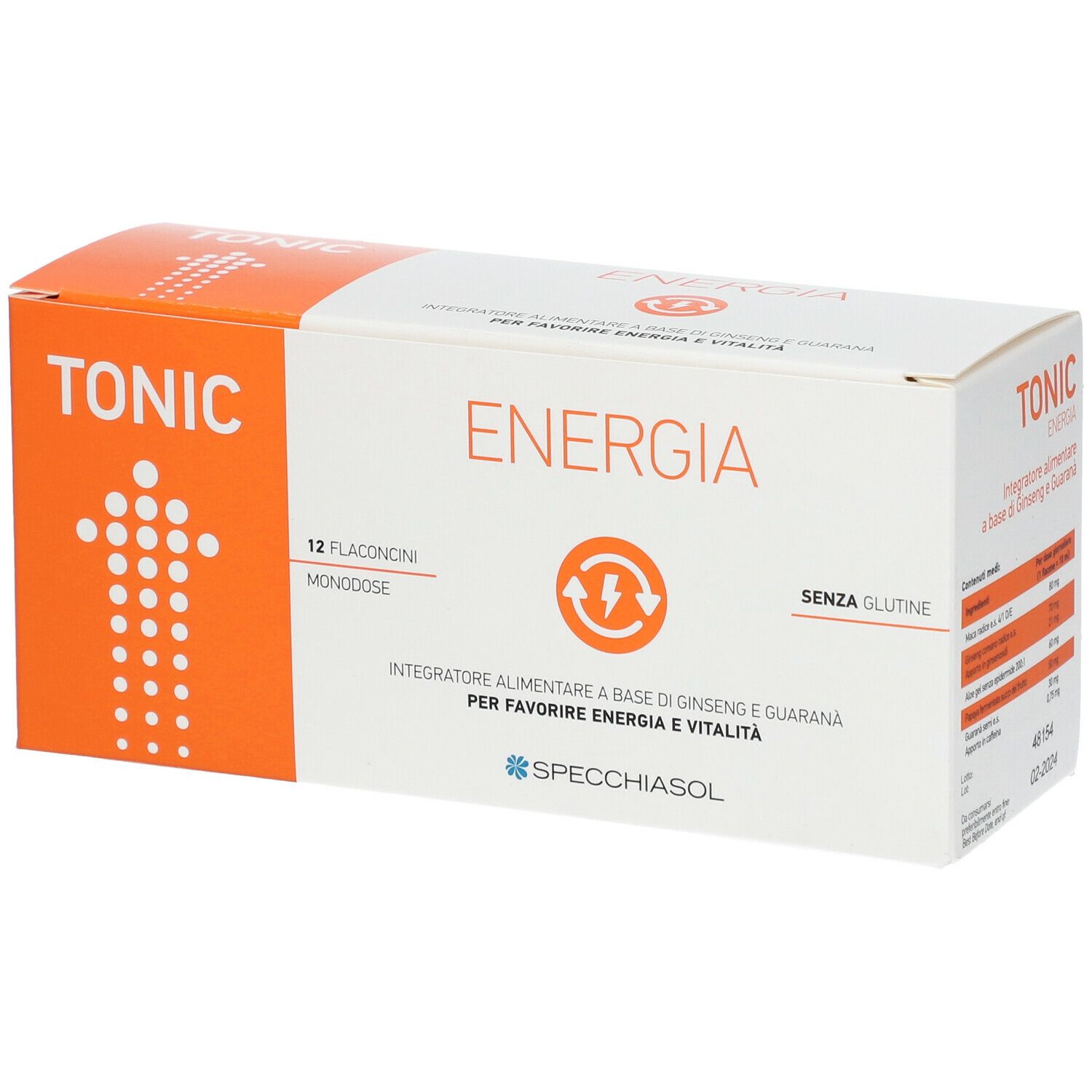 SPECCHIASOL  Tonic Energia