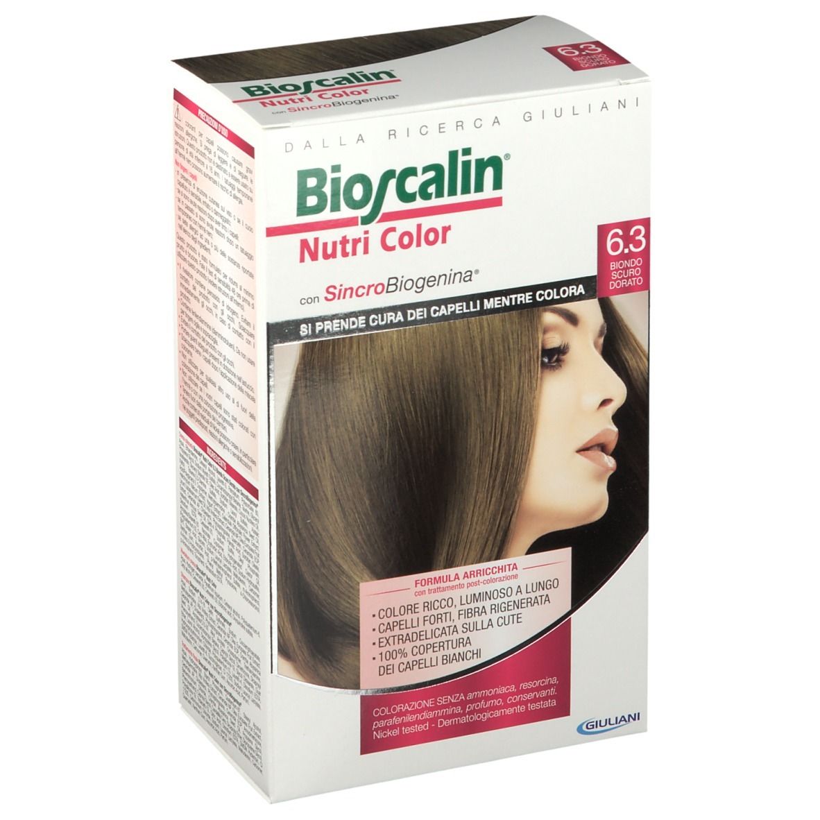 Bioscalin® Nutri Color 6.3 Biondo Scuro Dorato