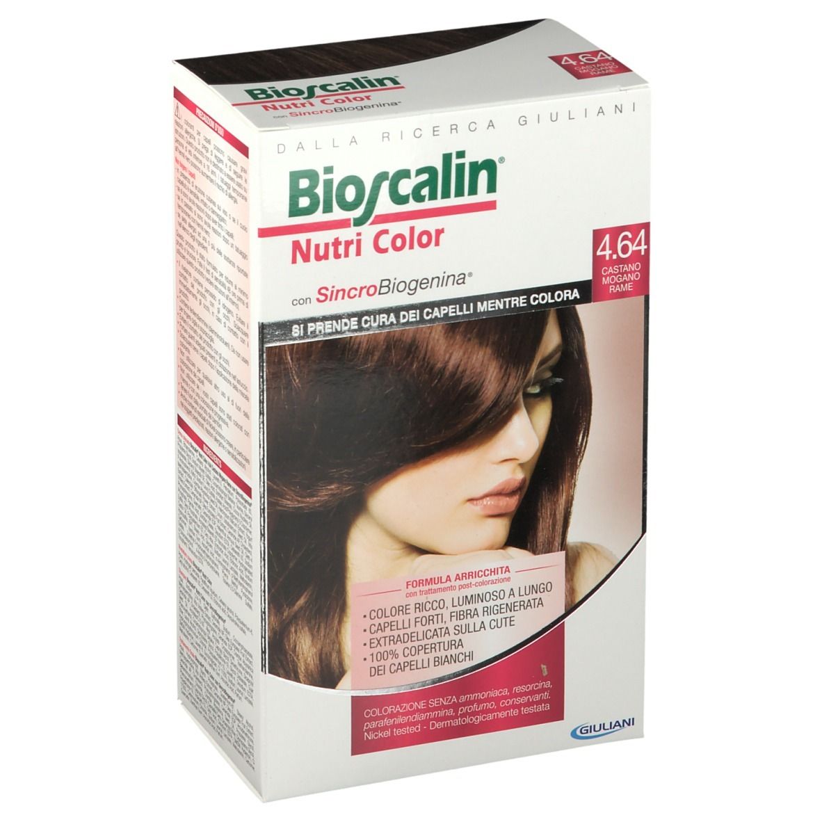 Bioscalin® Nutri Color 4.64 Castano Mogano Rame