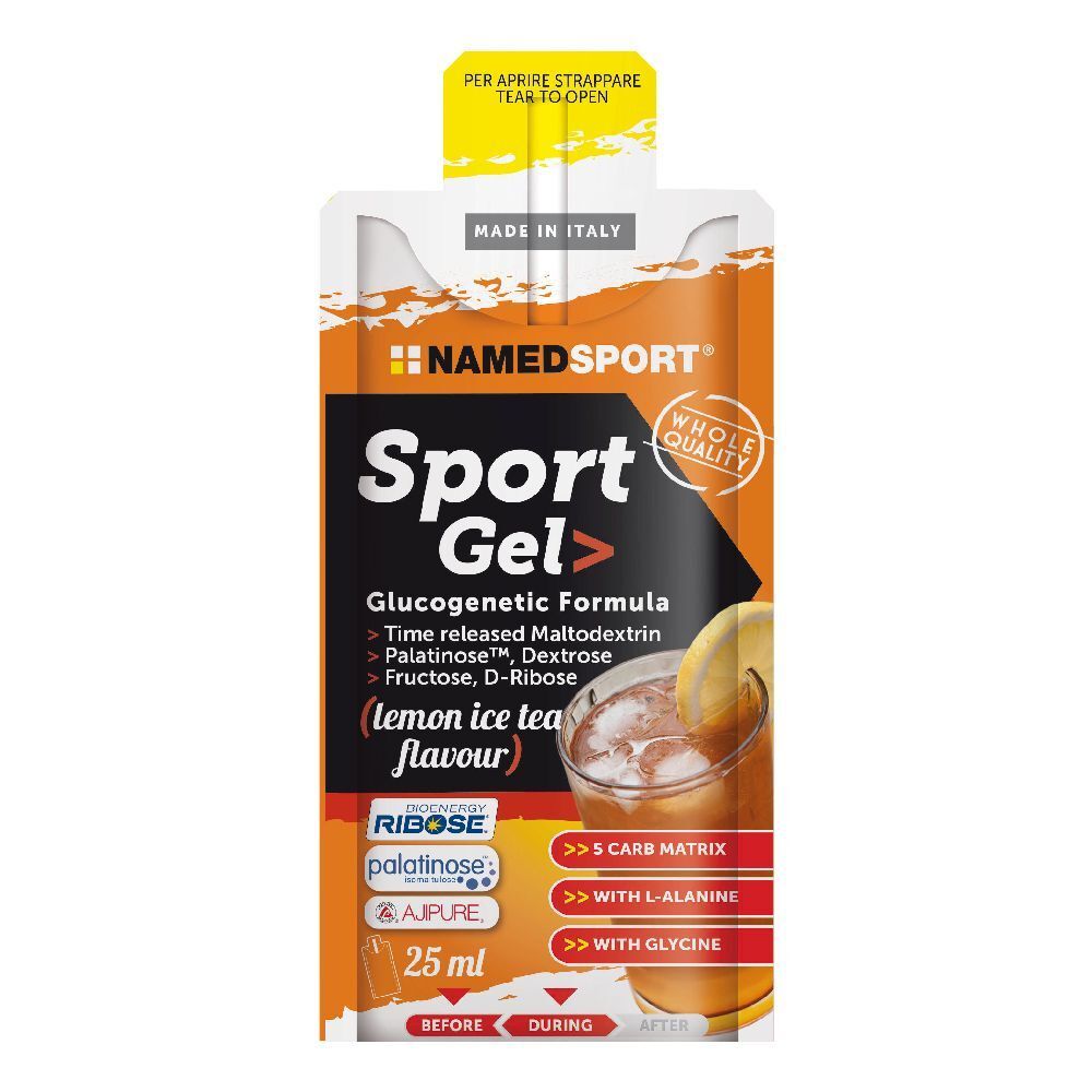 NAMEDSPORT® Sport Gel Lemon Ice Tea Flavor