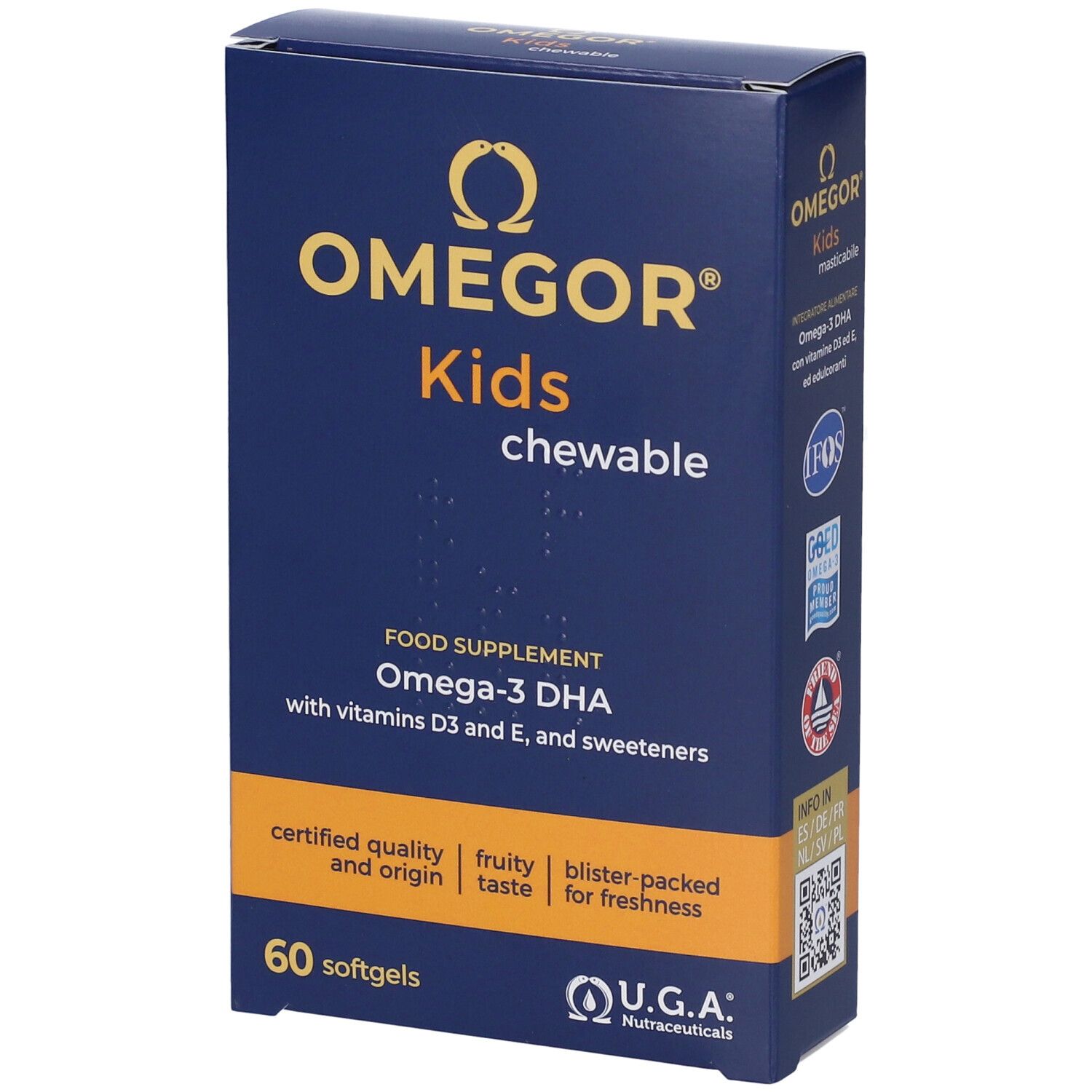 OMEGOR® Kids Capsule Masticabili
