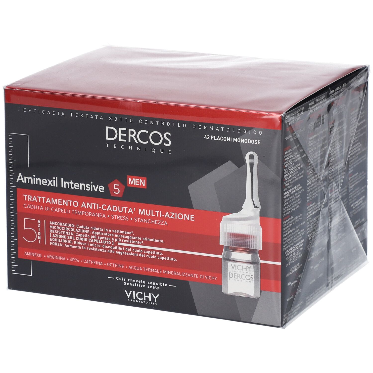 VICHY Dercos Technique Aminexil Intensive 5 Uomo - shop-farmacia.it
