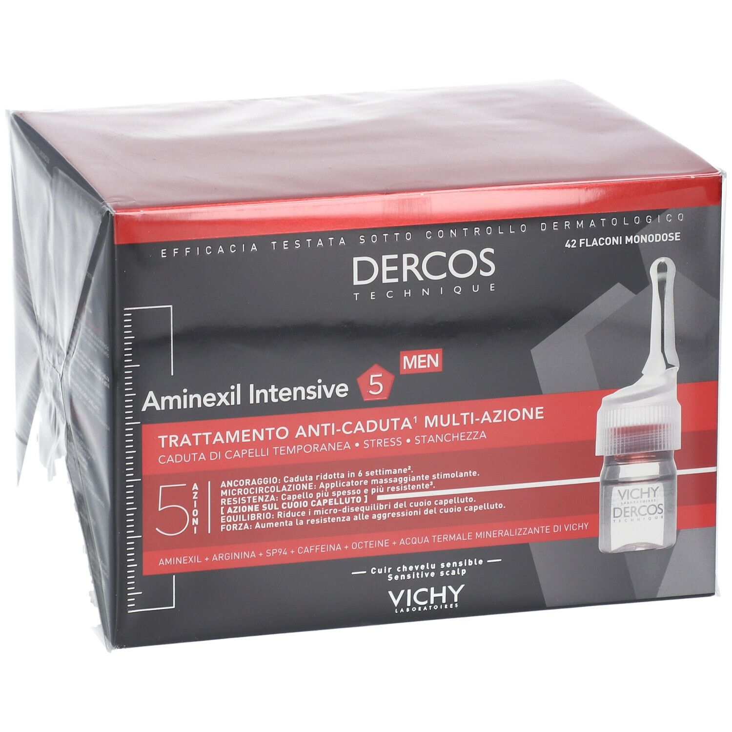 VICHY Dercos Technique Aminexil Intensive 5 Uomo - shop-farmacia.it